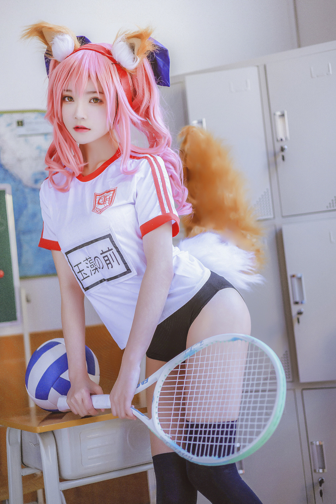 [桜桃喵] 玉藻前体操服 Tamamo no Mae(13)