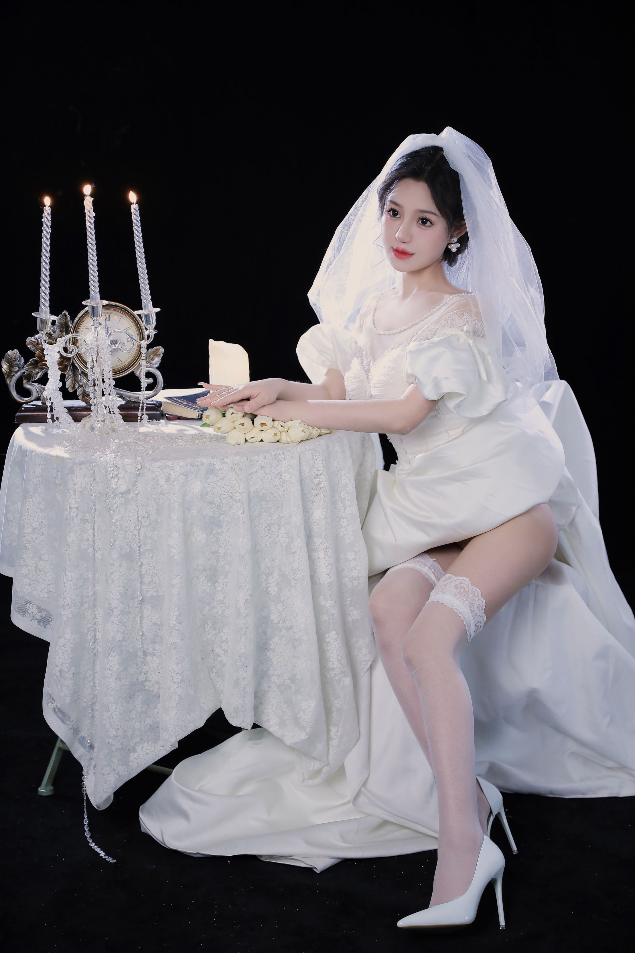 桃暖酱 婚纱60P(12)