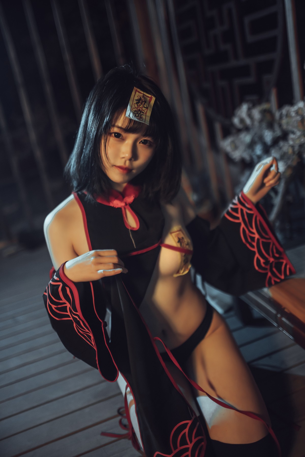 Cosplay 七月喵子 小僵尸 Little Zombie(8)