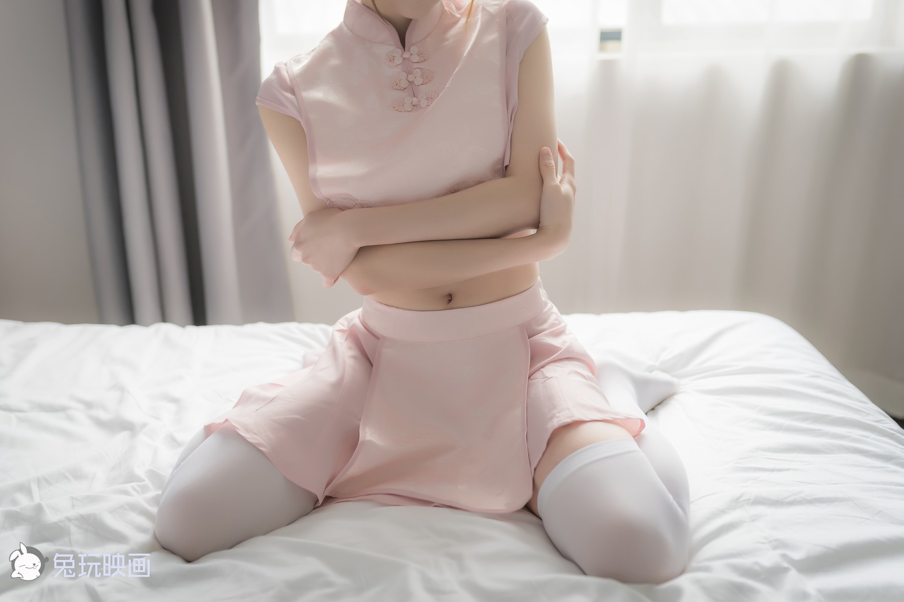 Cosplay 兔玩映画 粉色团子(8)