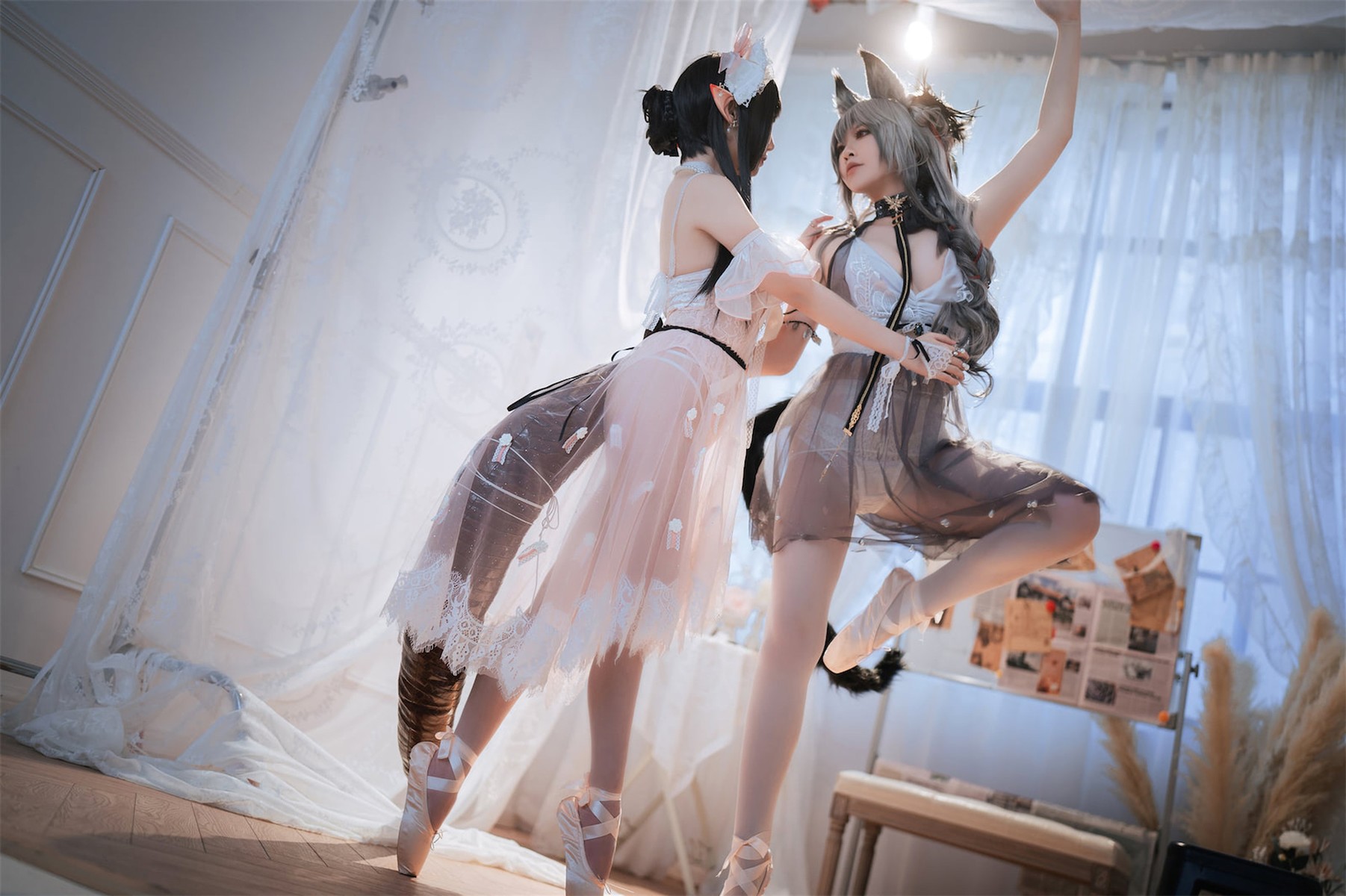 Cosplay 面饼仙儿 半半子 黑x森蚺(29)