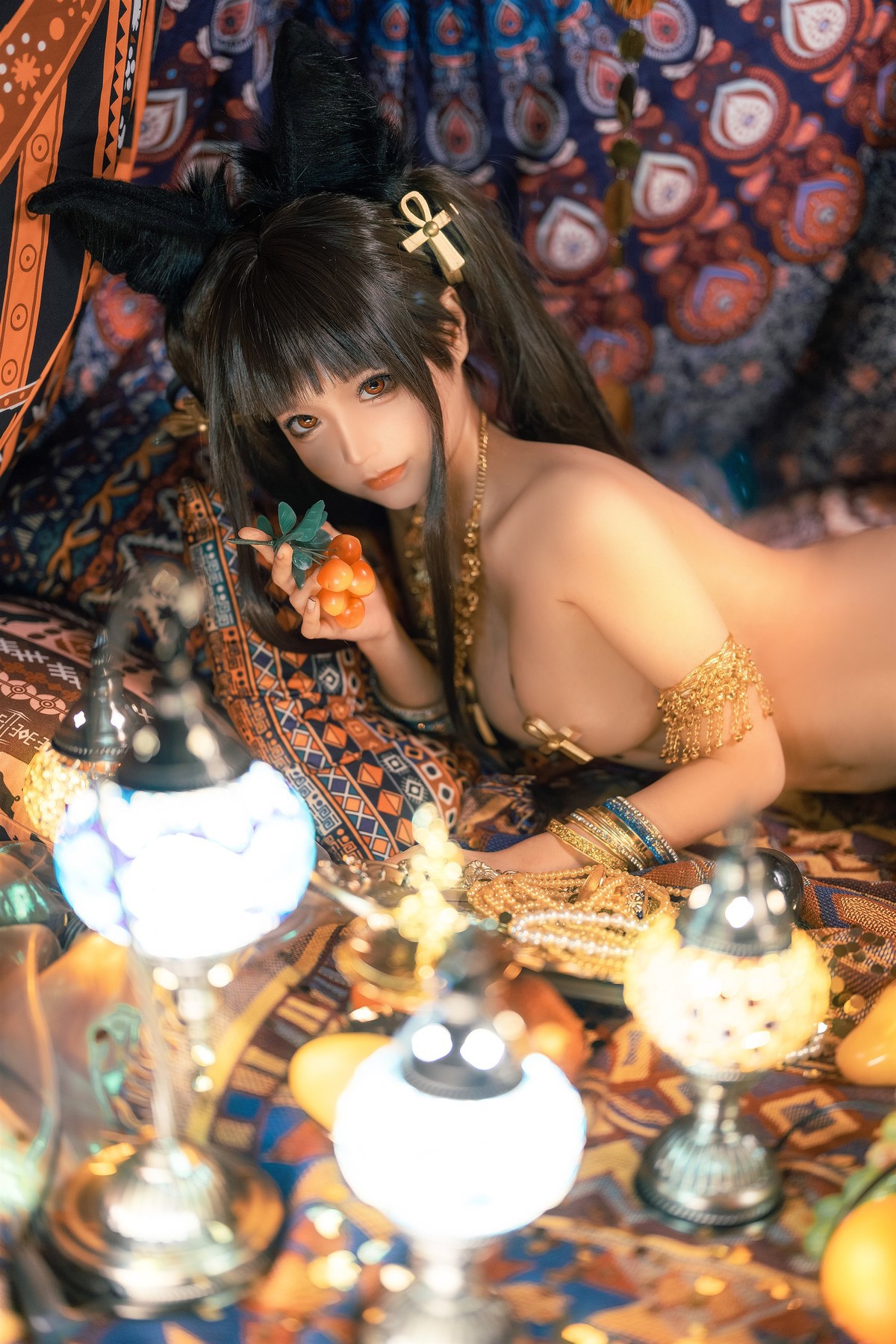 蠢沫沫 Cosplay 埃及喵(40)