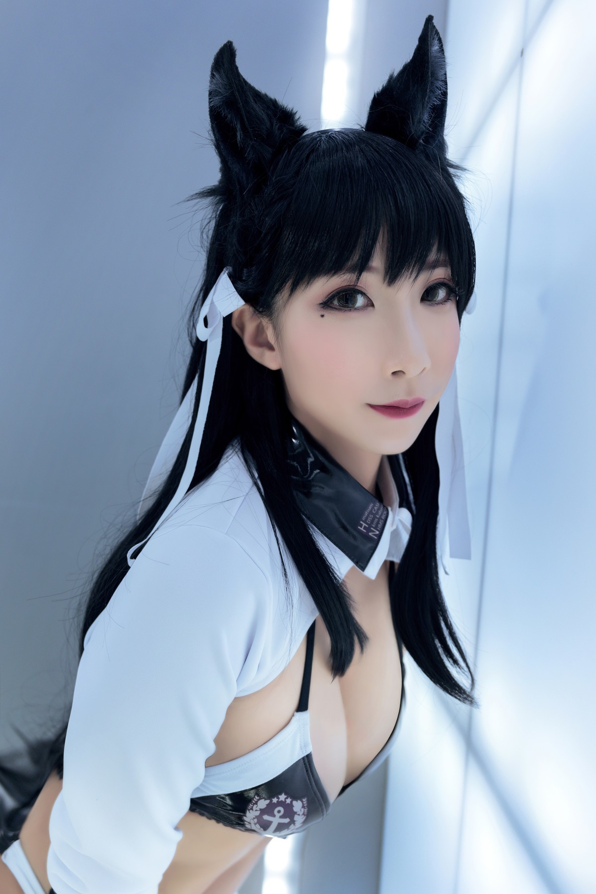 索索 Cosplay 愛宕 Atago Racing Queen Ver.(17)