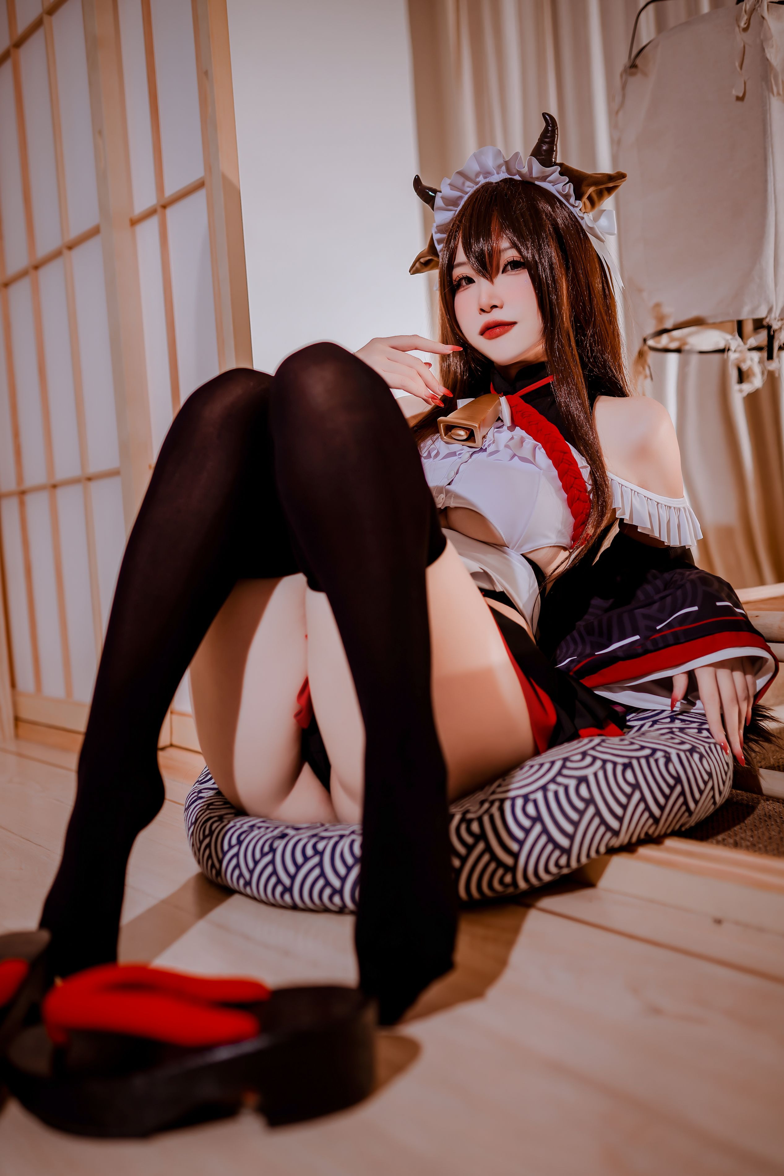 二佐Nisa 碧蓝樫野女仆(25)