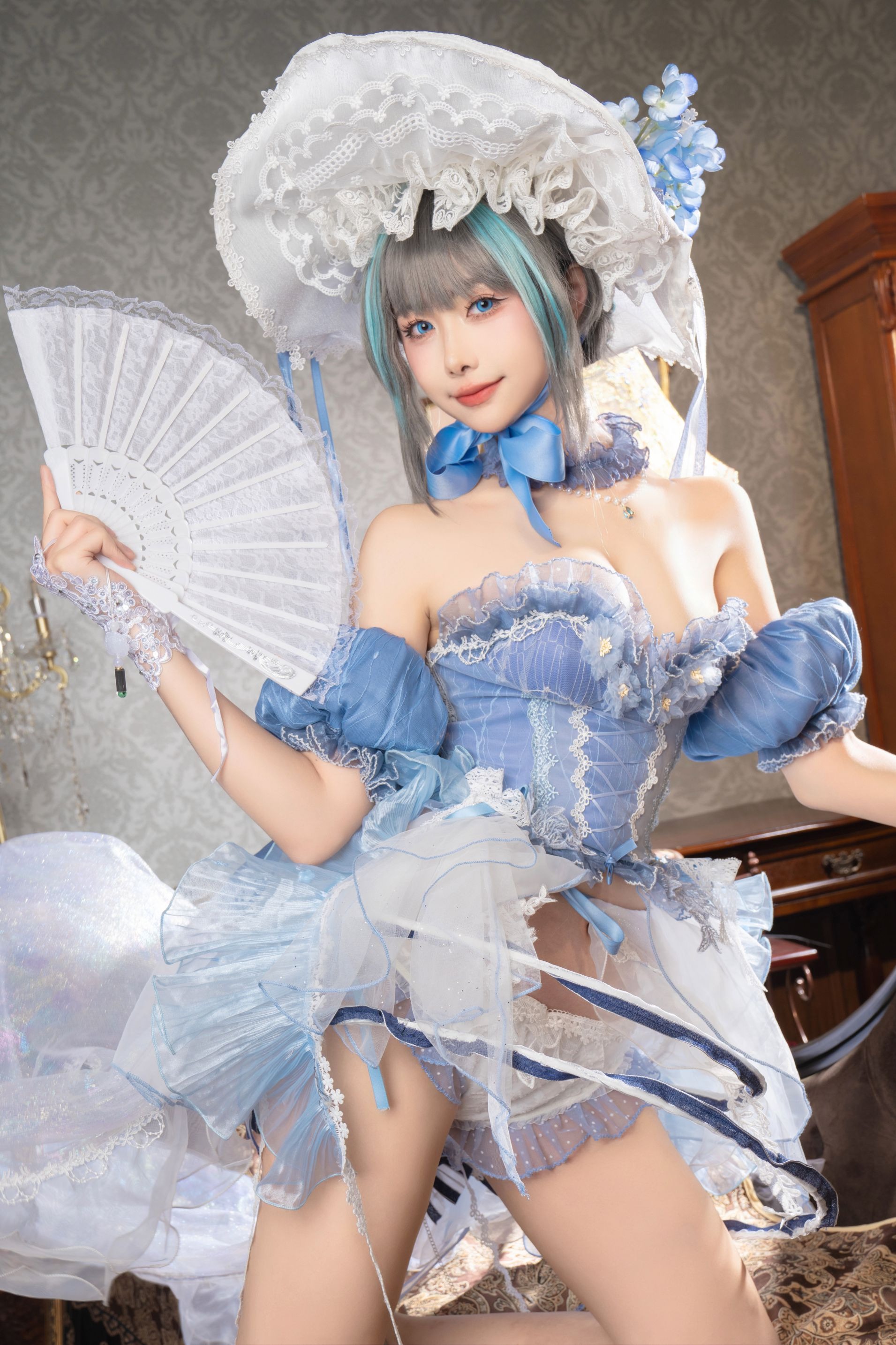 Momoko葵葵 柴郡本 礼服+旗袍 [70P-690MB](33)