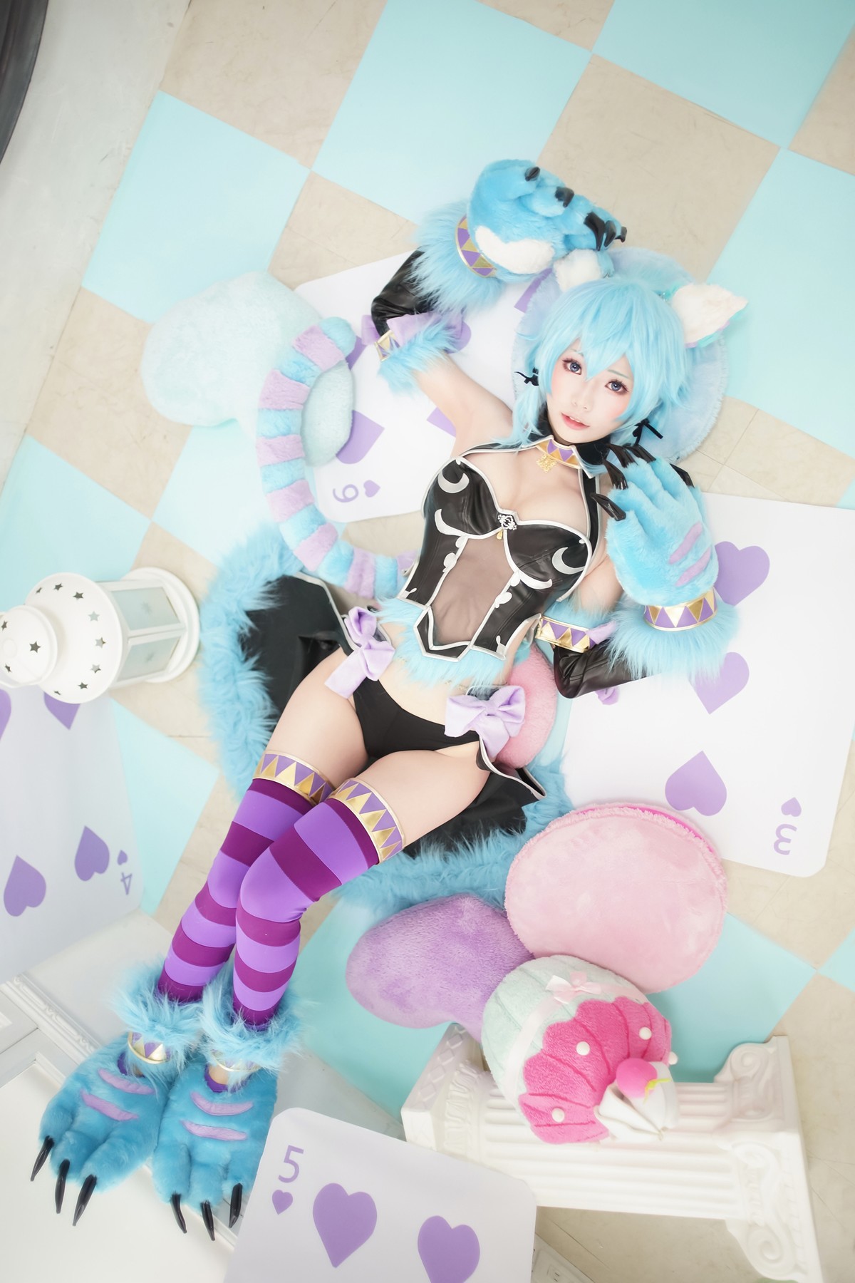 Cosplay ElyEE子 诗乃扑克猫(18)