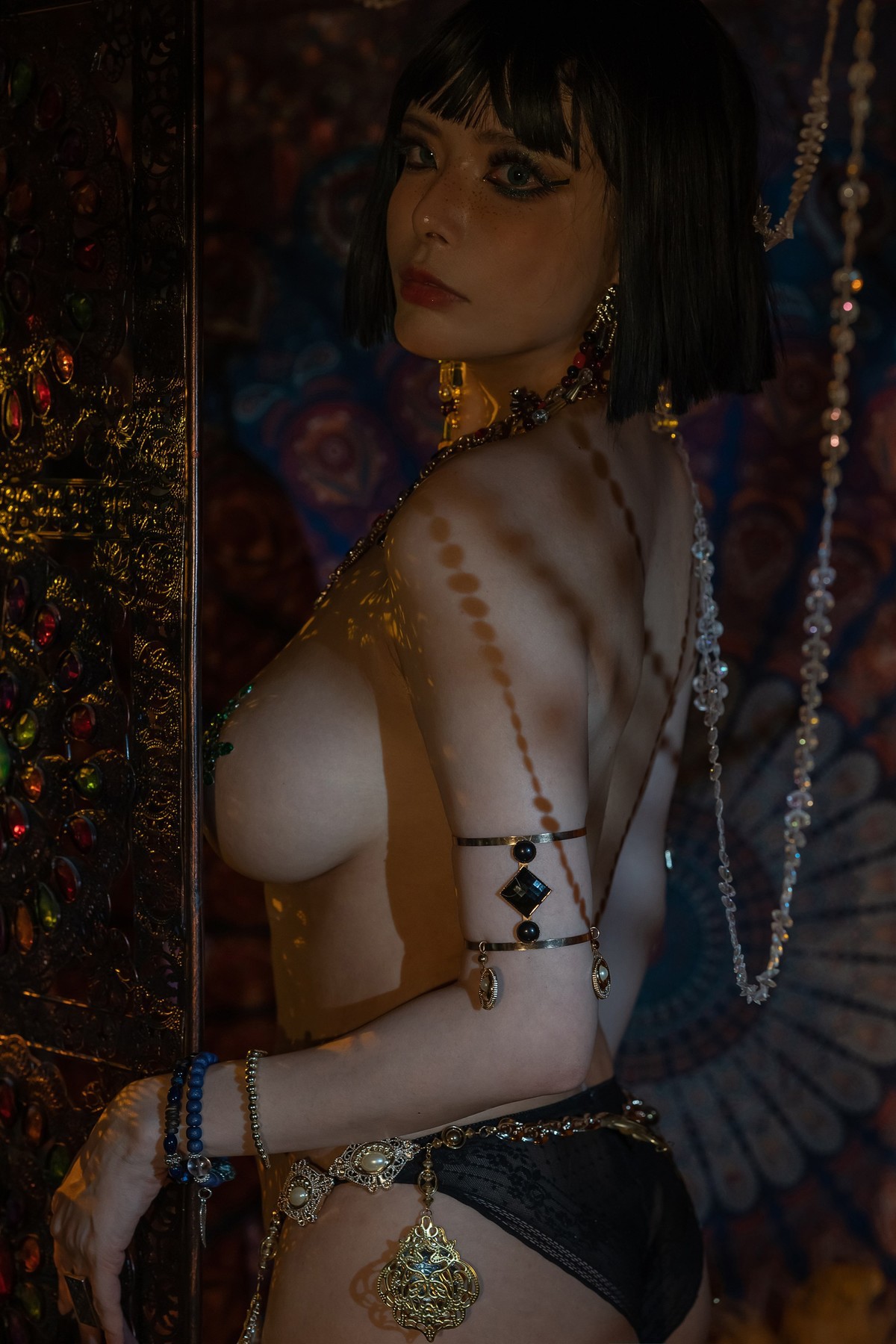 Cosplay 秋和柯基 夏小秋秋秋 异域女郎(34)