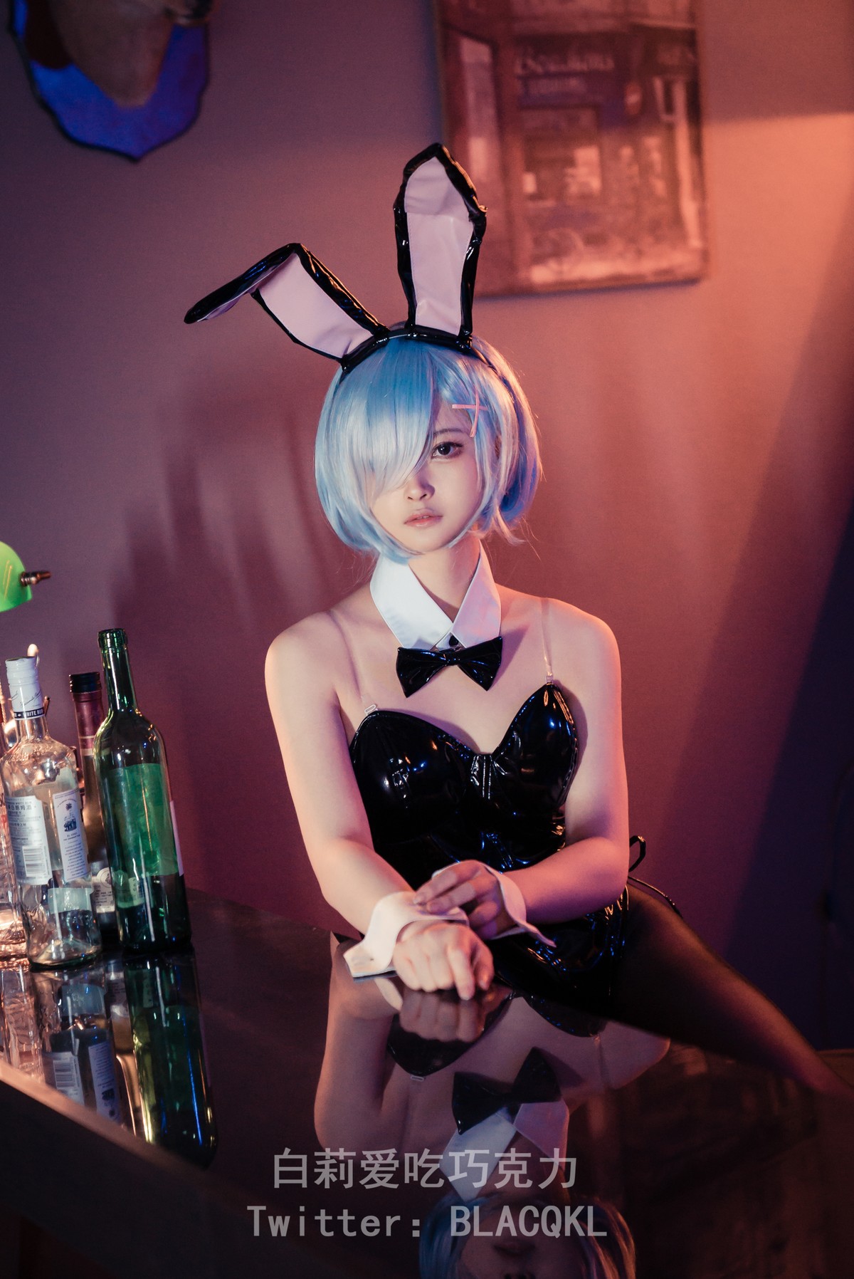 白莉愛吃巧克力 蕾姆兔女郎(20)
