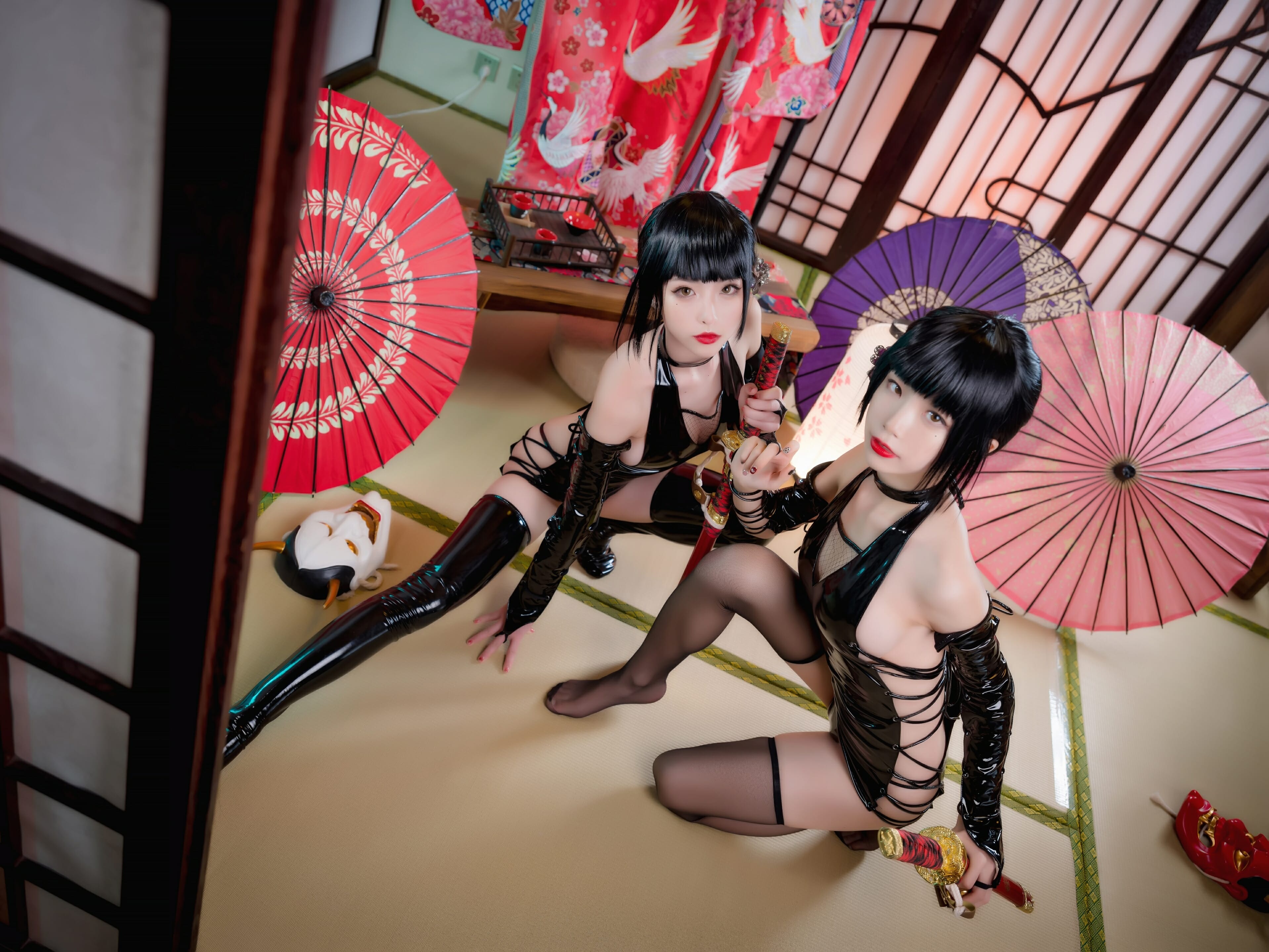清水由乃-水淼aqua×清水由乃-忍者双人[31P2V9Gif](11)