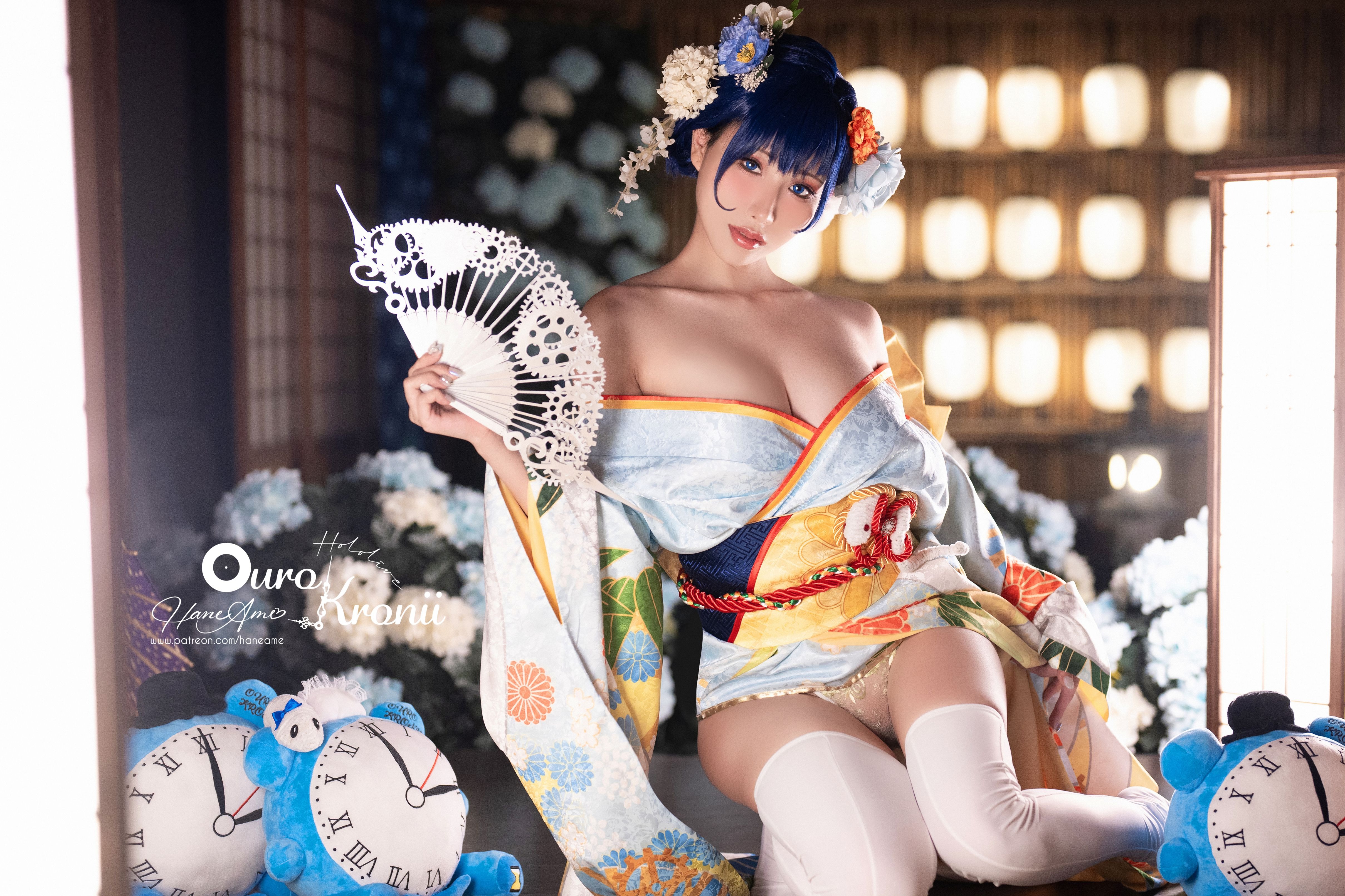 雨波_HaneAme Hololive_ Kronii _ Photobook ＿時間寫真書 2.Kimono(8)