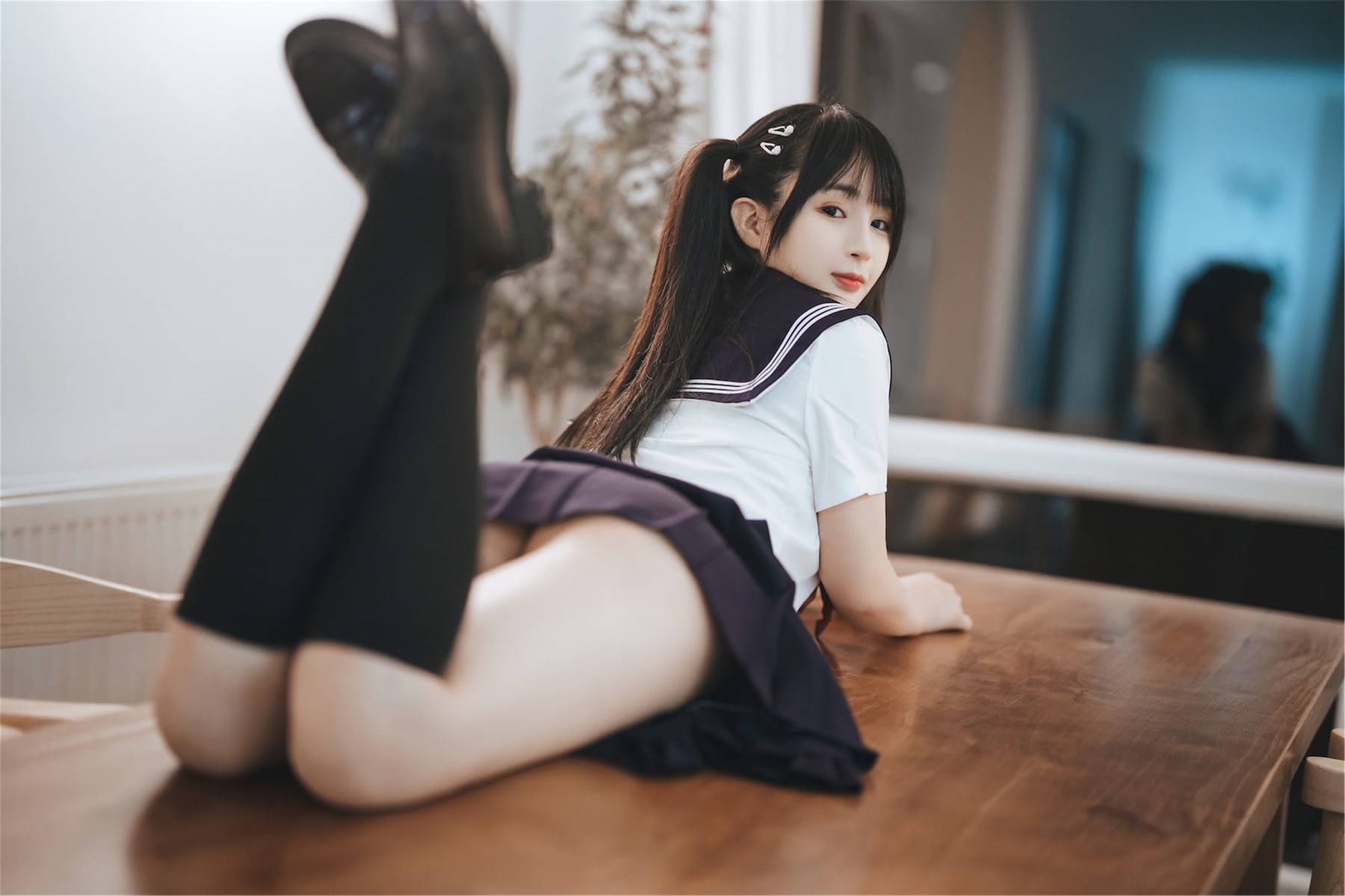 Cosplay 桜井宁宁 双马尾JK