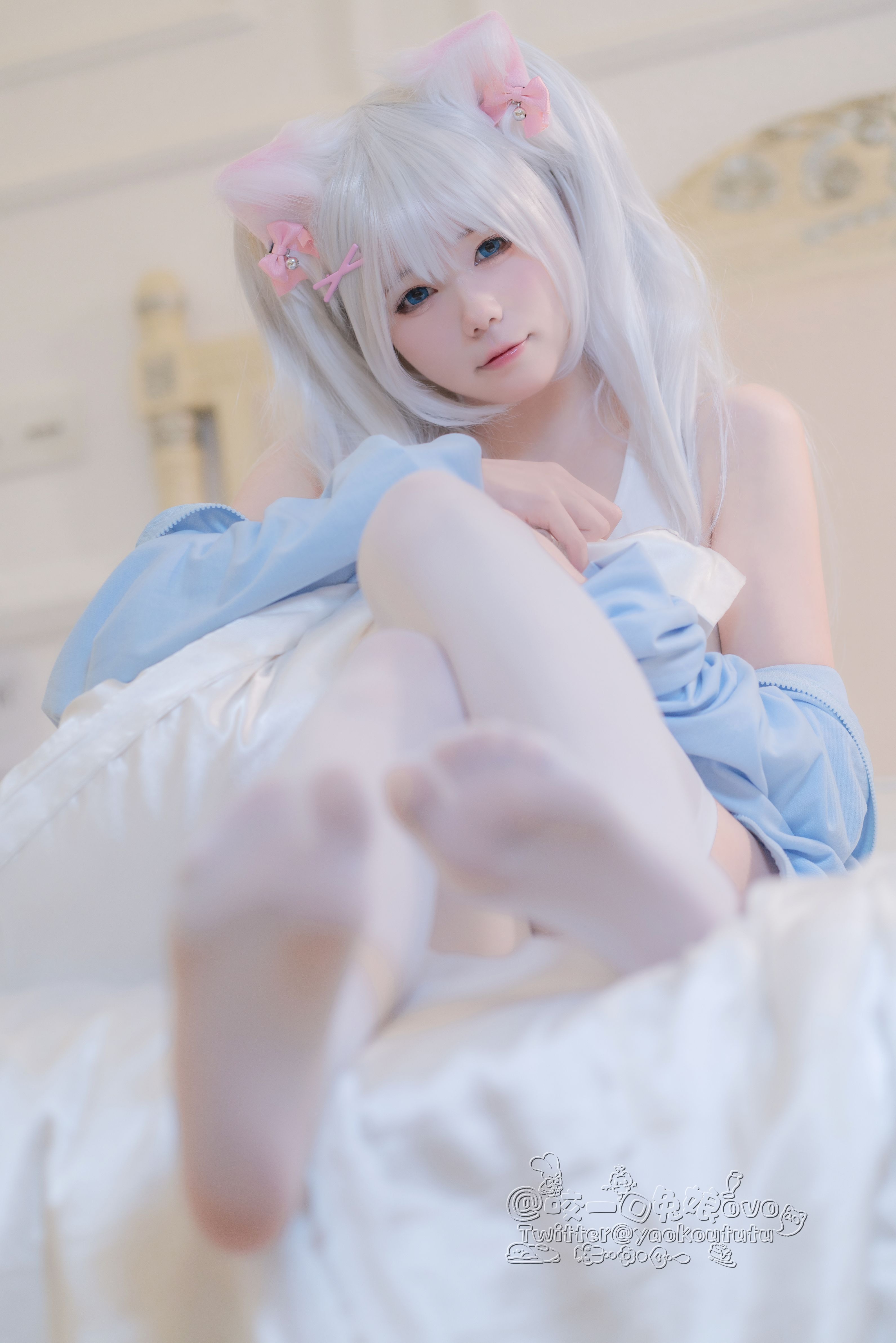 咬一口兔娘(黏黏团子兔) 做你的猫 56P+1V(21)