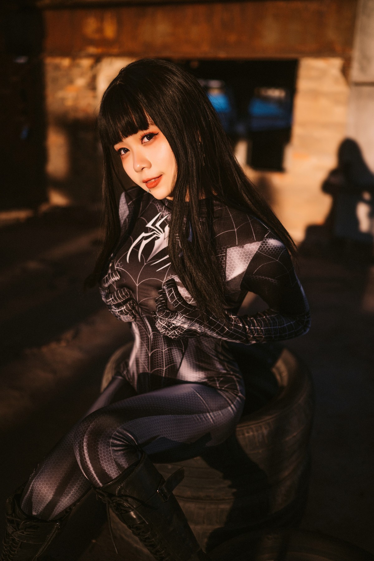Cosplay 末夜787 蜘蛛侠妹妹(12)