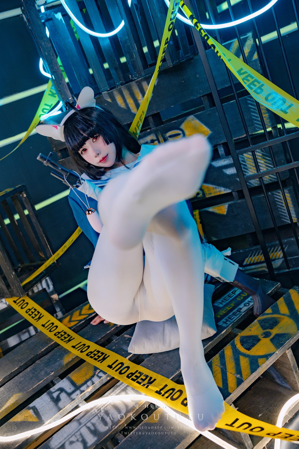 Cosplay 幼愛youmeko 修女 夏洛特(20)
