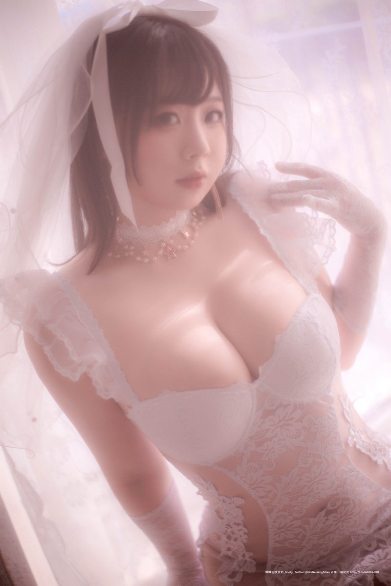 [Cos]皮皮奶-朦胧婚纱[66P](28)