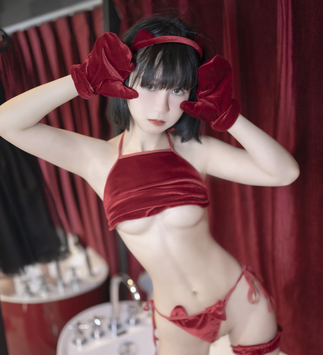 Cosplay 晕崽Zz 朱砂(30)