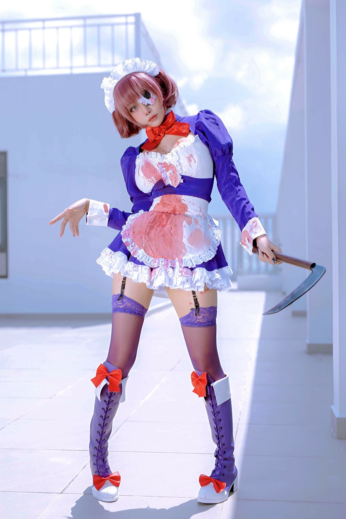 萝莉Byoru Cosplay メイド仮面 Maid Mask(6)
