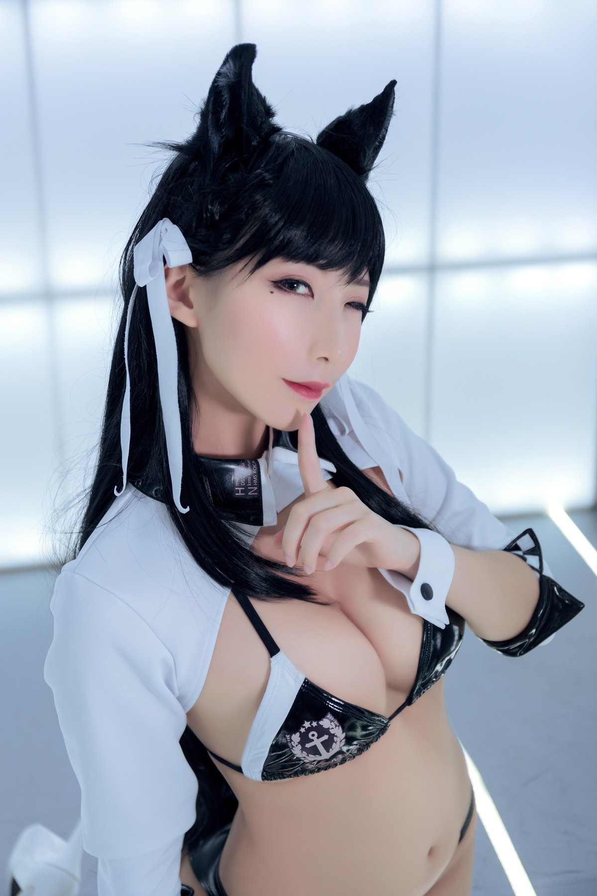 索索 Cosplay 愛宕 Atago Racing Queen Ver.(21)