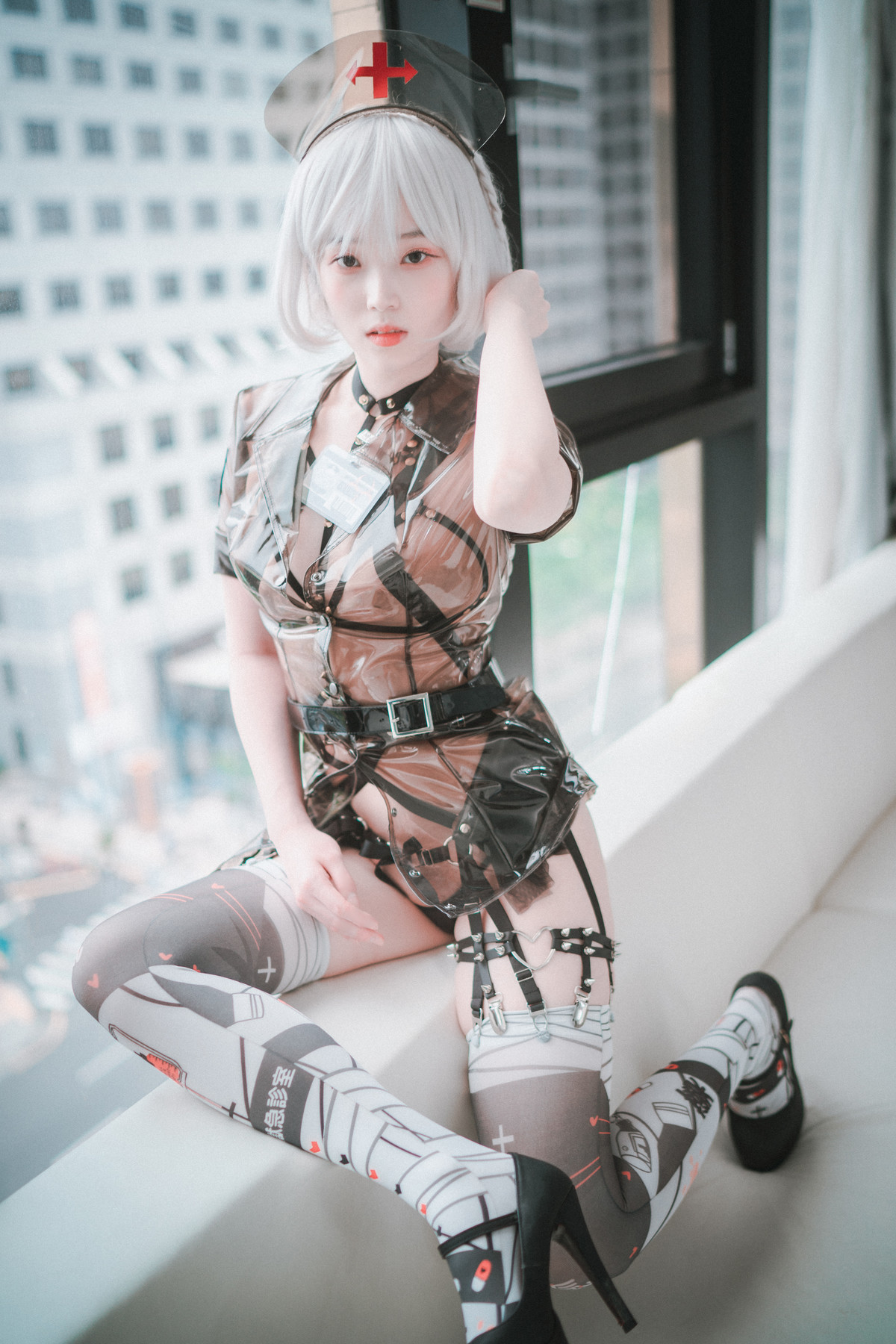 Bambi 밤비, [DJAWA] Nurse Nation (Black ver) Set.01(5)