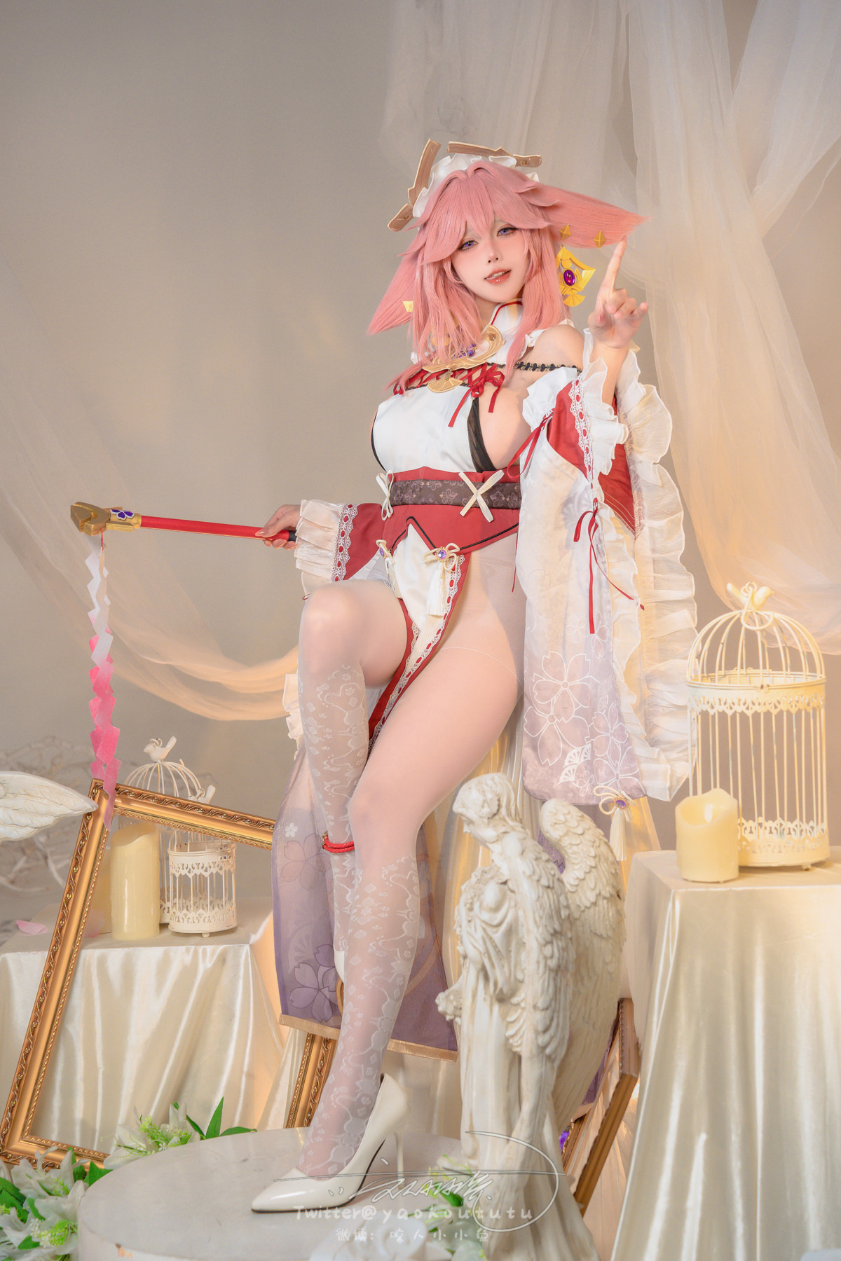 Cosplay 黏黏团子兔 春江水暖 神子贺岁 Set.01(11)