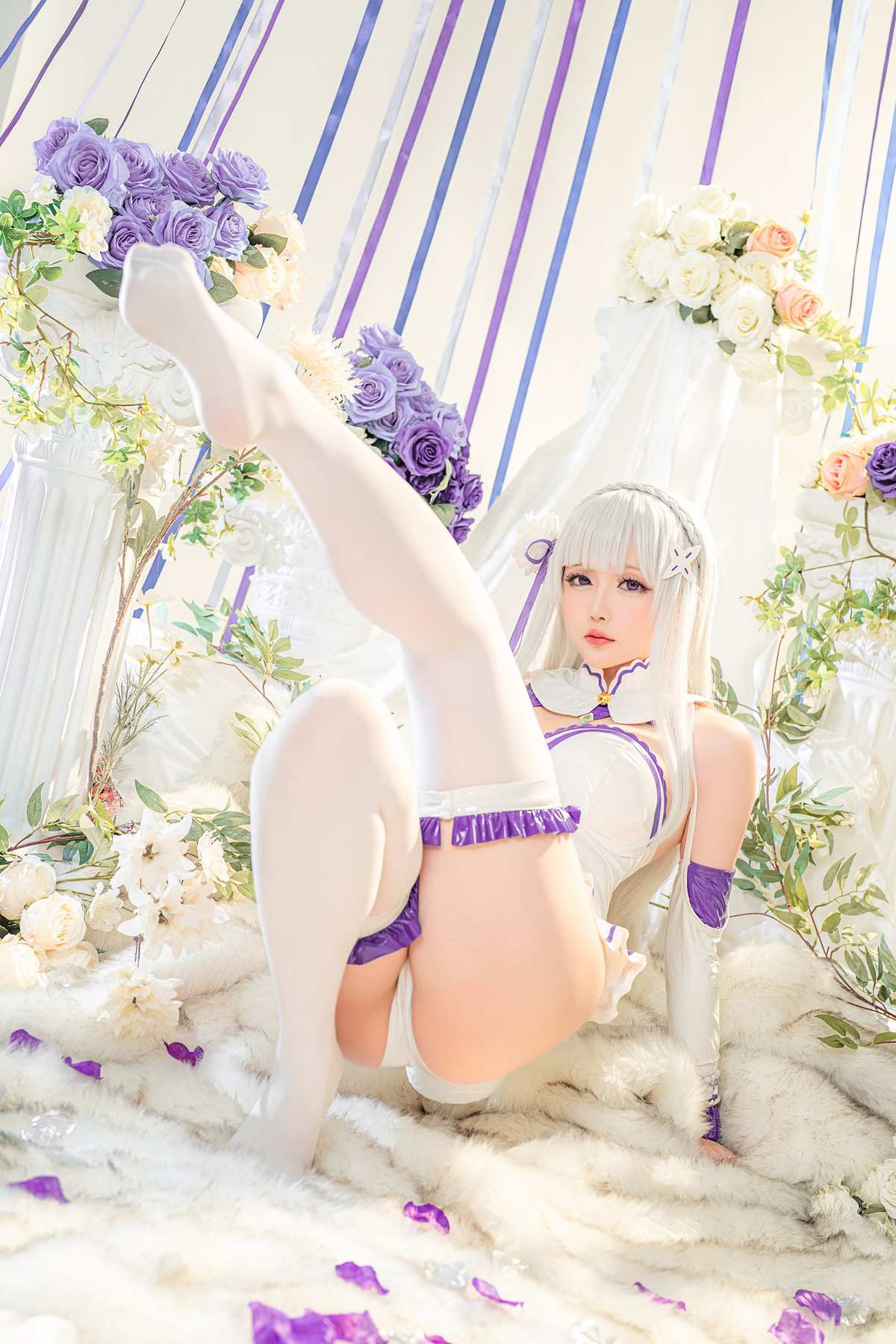 Hoshilily 小姐姐星之迟迟 Cosplay 爱蜜莉雅(57)