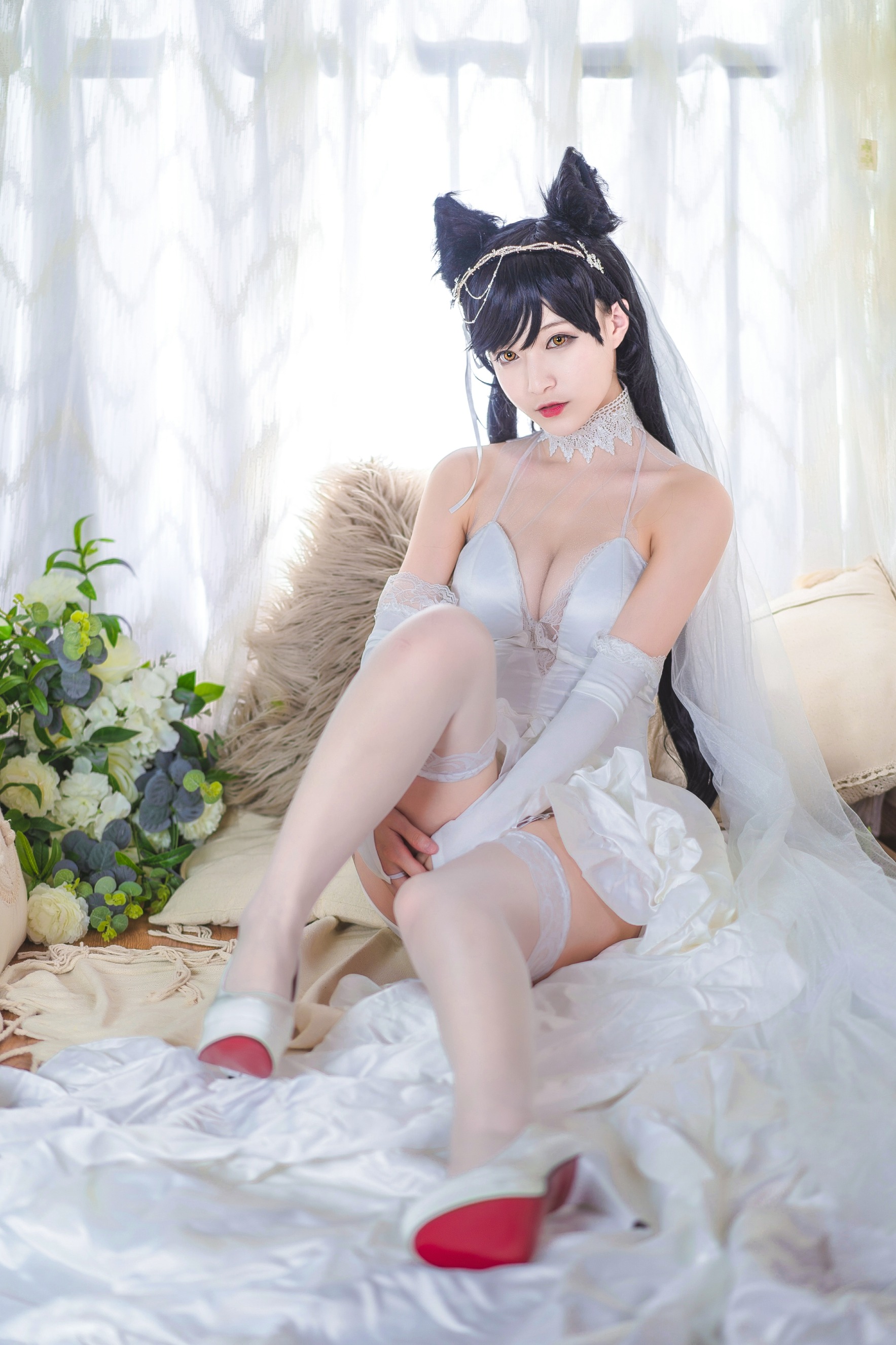 铁板烧鬼舞w NO.001 爱宕婚纱
