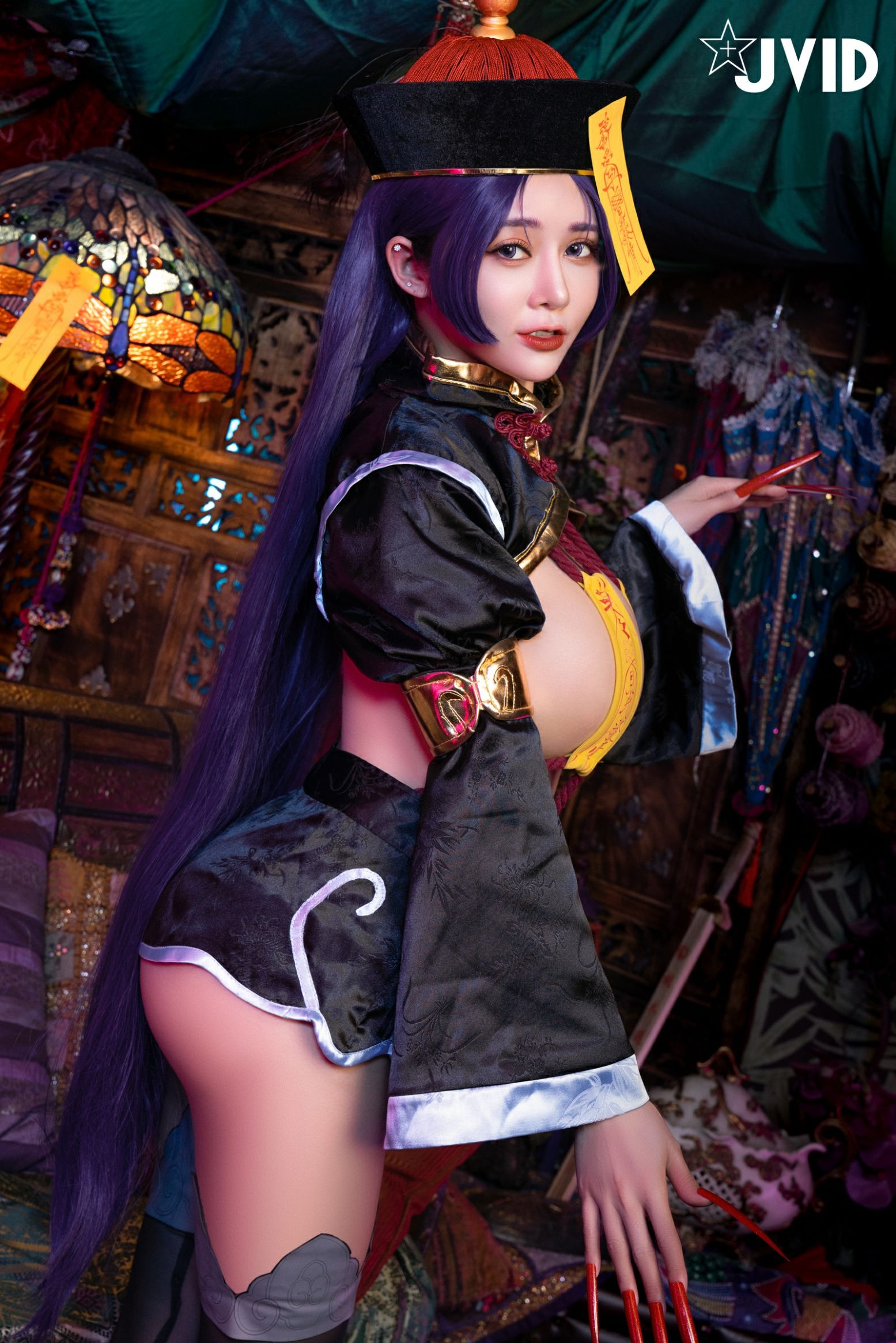 JVID - 安希 殭屍奶光香希趕屍靈幻道士(34)