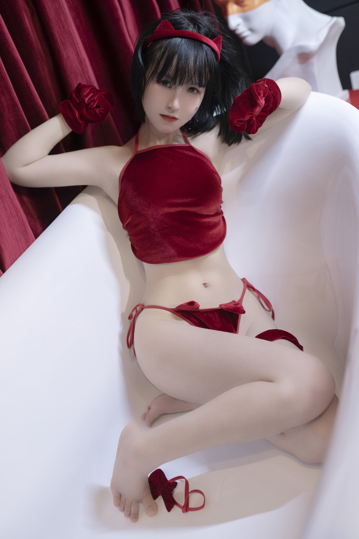 Cosplay 晕崽Zz 朱砂(25)