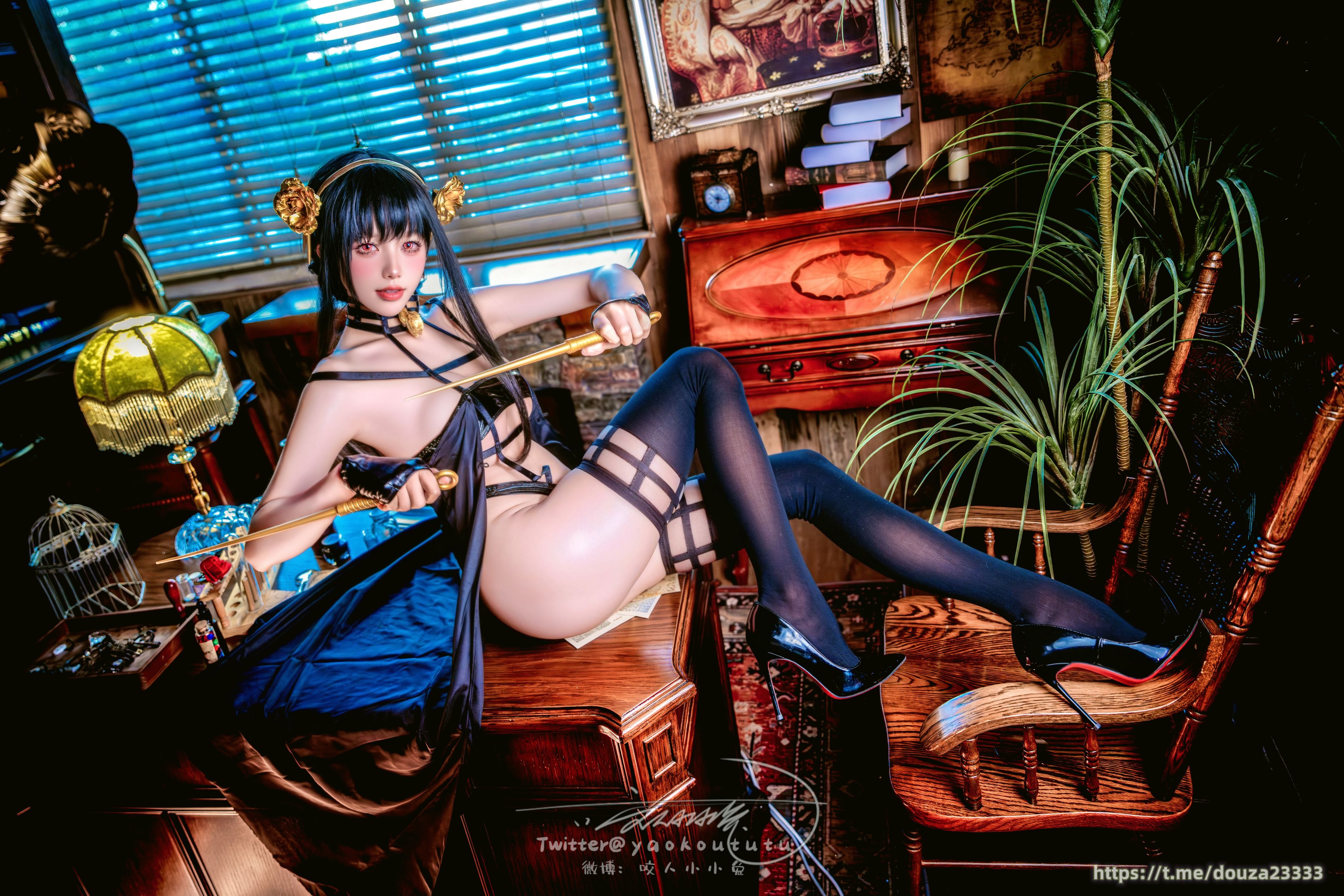 3月作品『约尔太太三件套』79P+1V like a cat（4月3打赏群资源）(21)