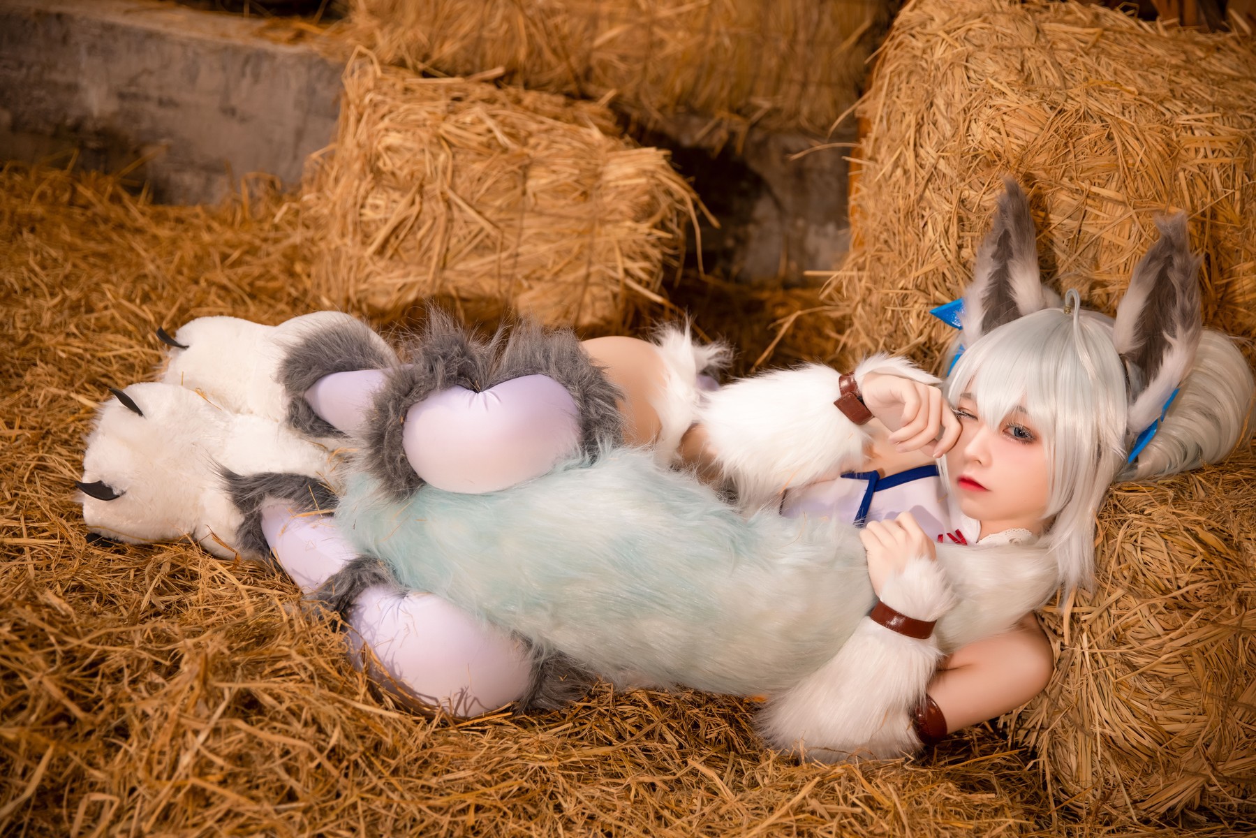 G44不会受伤 Cosplay 刹那常服+地牢(24)