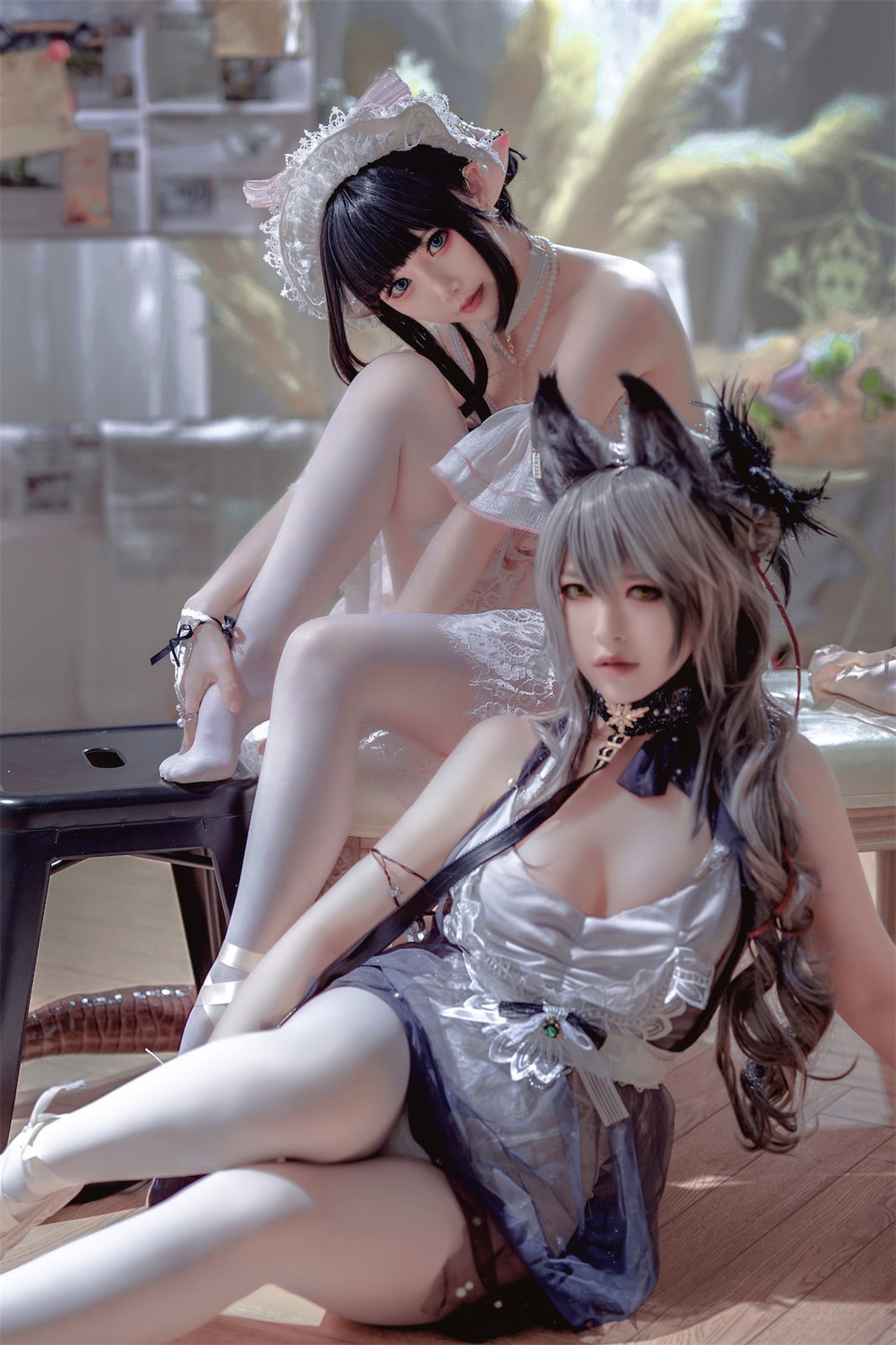 Cosplay 面饼仙儿 半半子 黑x森蚺(25)