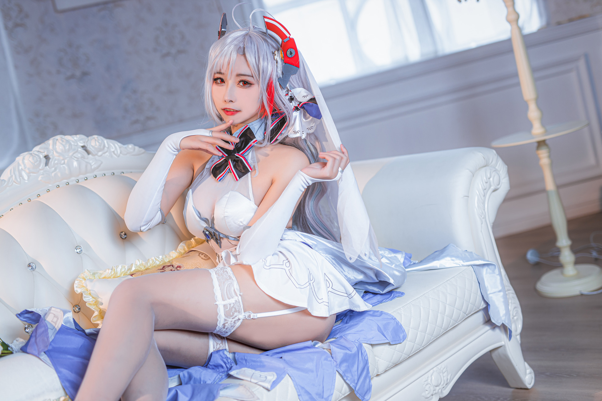 [Momoko葵葵] Prinz Eugen 欧根亲王 花嫁 Bride Ver.(14)