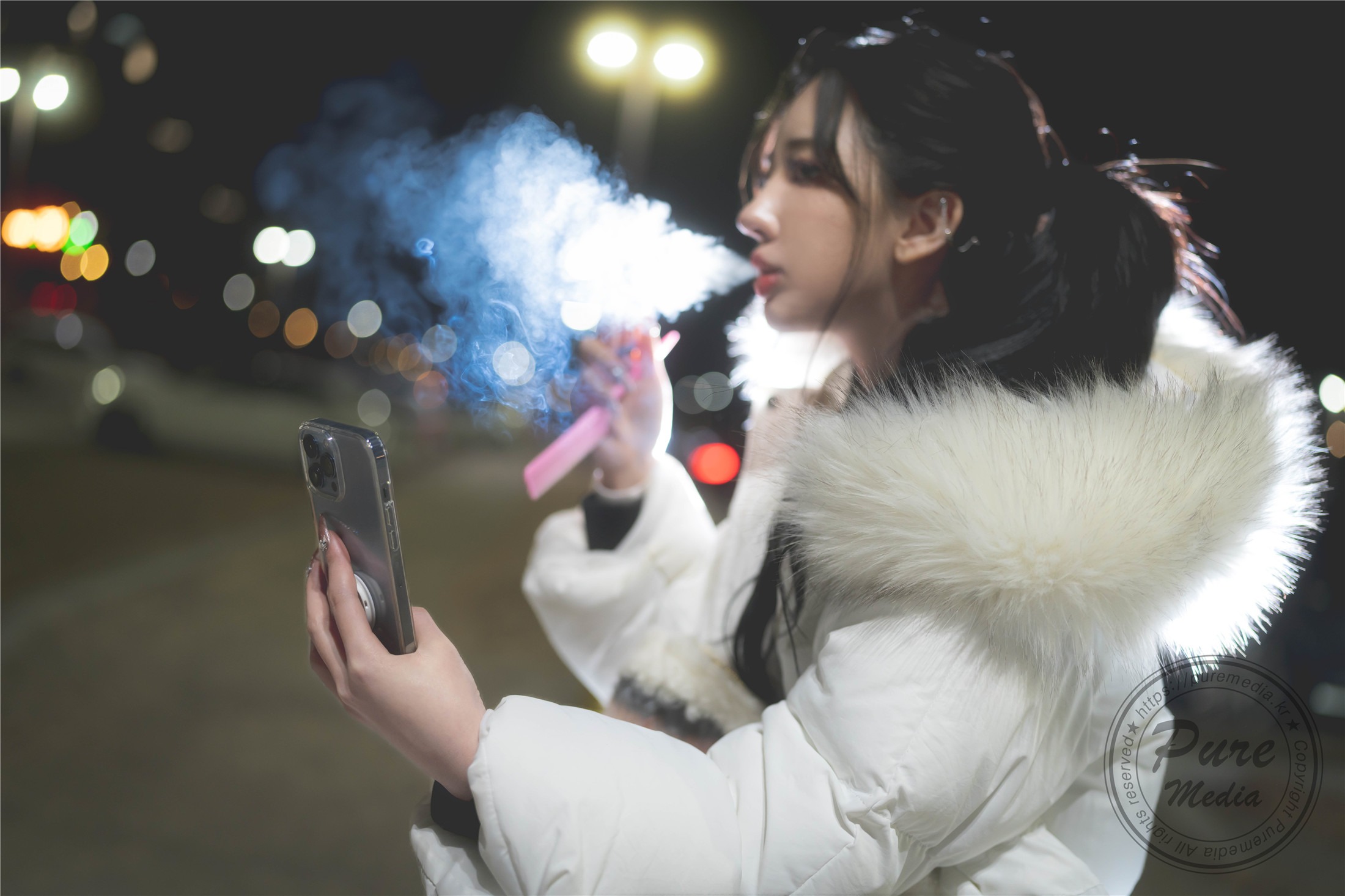[Pure Media] Vol.228 Jia (지아) - Moonlight Fallen Angel 95P(10)