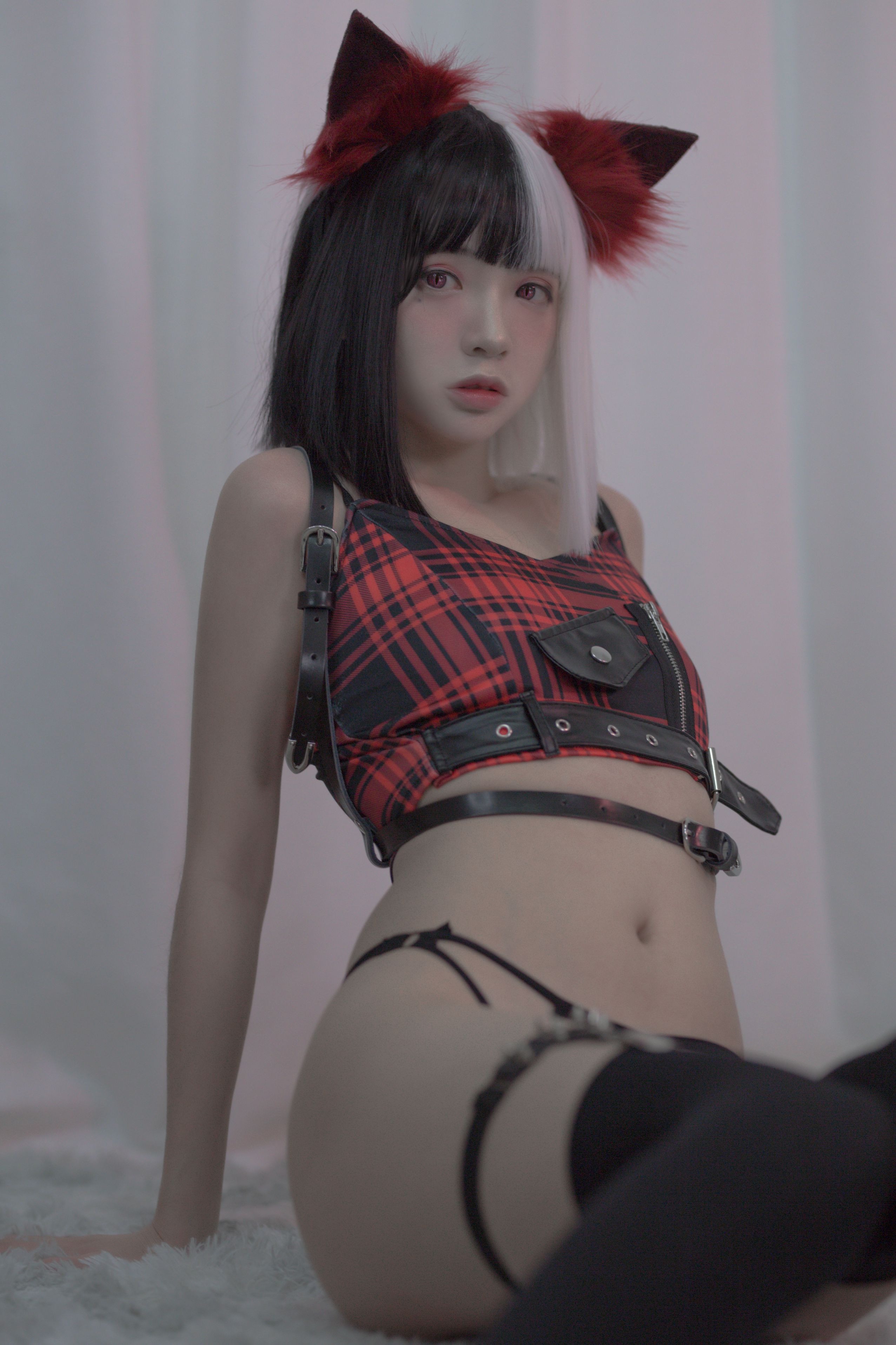 疯猫ss - NO.96 红黑耳 [40P-566MB](17)