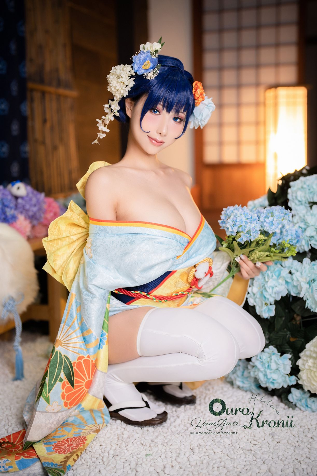 雨波_HaneAme Hololive_ Kronii _ Photobook ＿時間寫真書 2.Kimono(17)