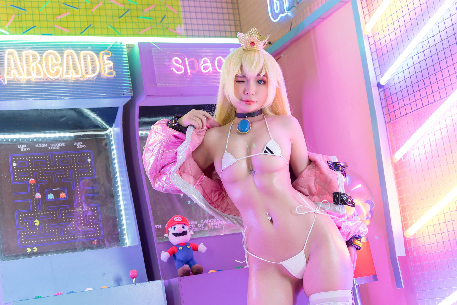 Cosplay Umeko.J Princess Peach(6)