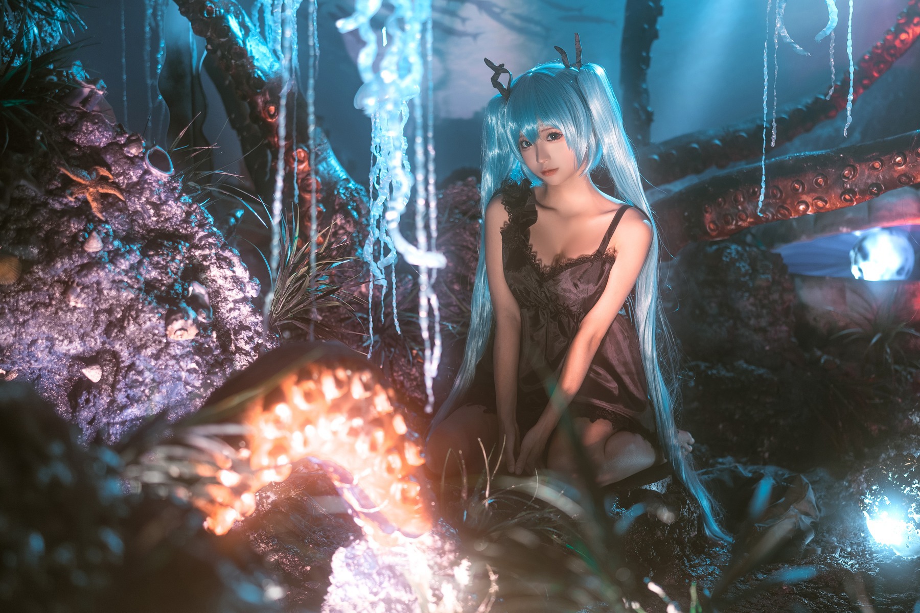 蠢沫沫 Cosplay 深海少女(5)