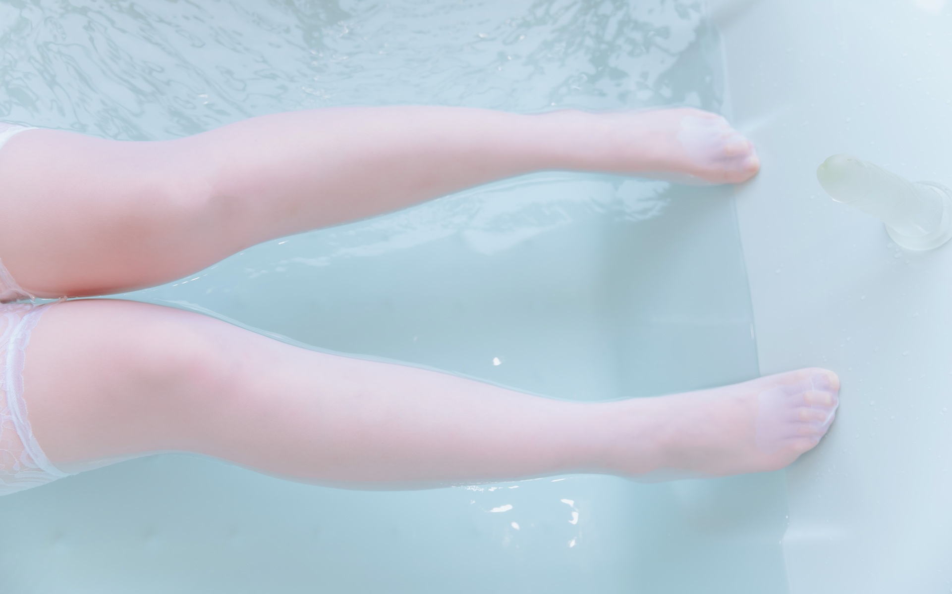 美羽miu 絲襪浴缸 Stockings Bathtub(45)