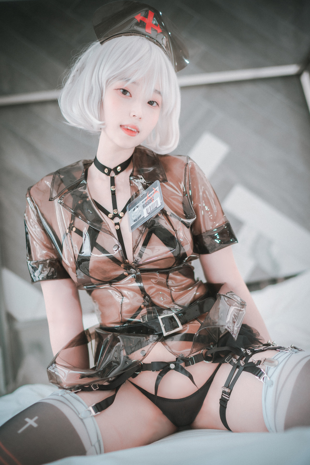 Bambi 밤비, [DJAWA] Nurse Nation (Black ver) Set.01(37)