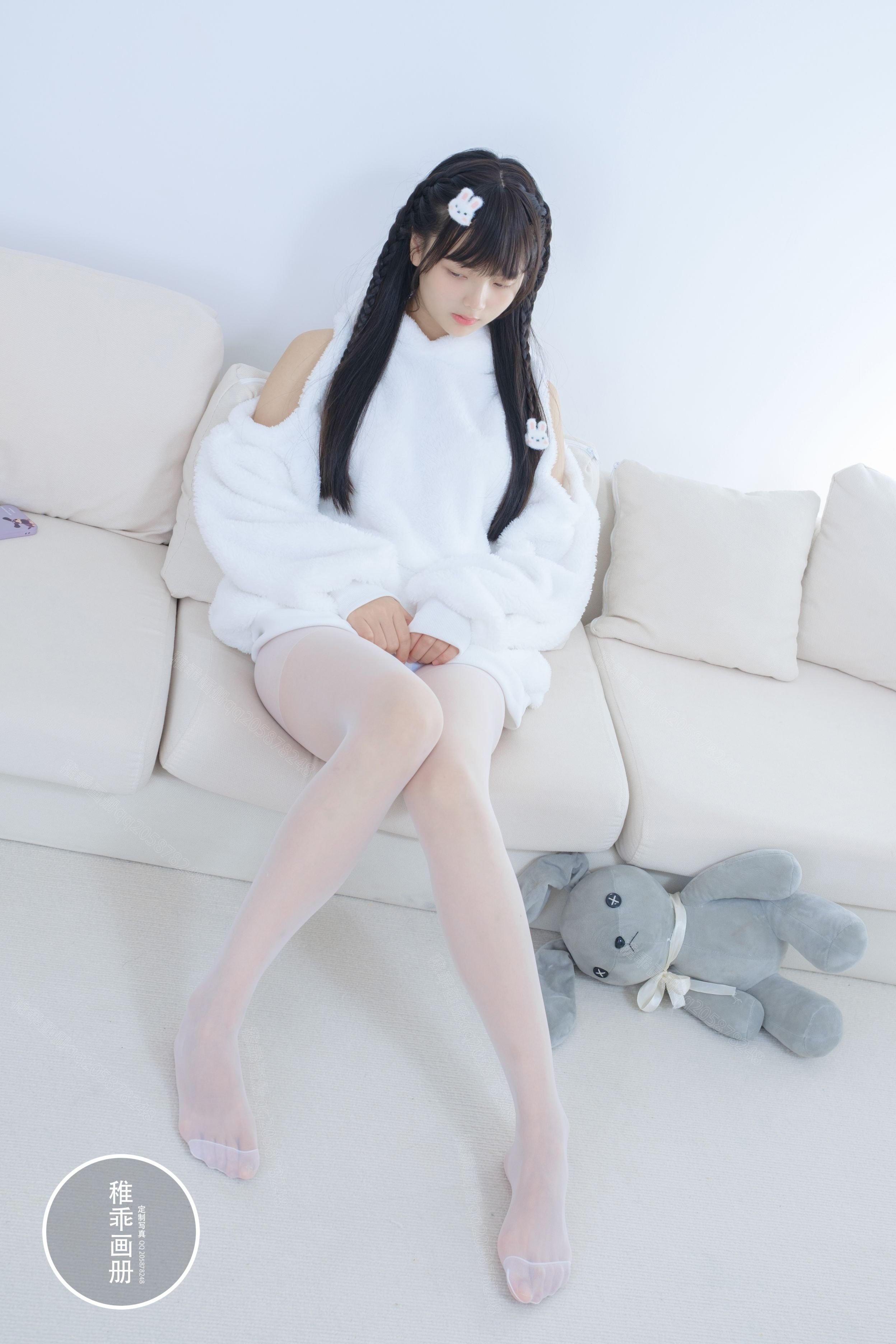 稚乖画册 晴空10 夜夜 白丝双马尾 [80P1V-1.85GB](19)