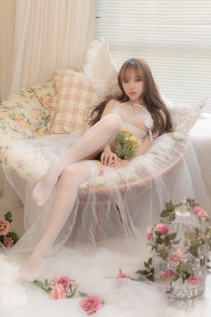 [Cos]过期米线线喵 - 坠落天使[64p](27)