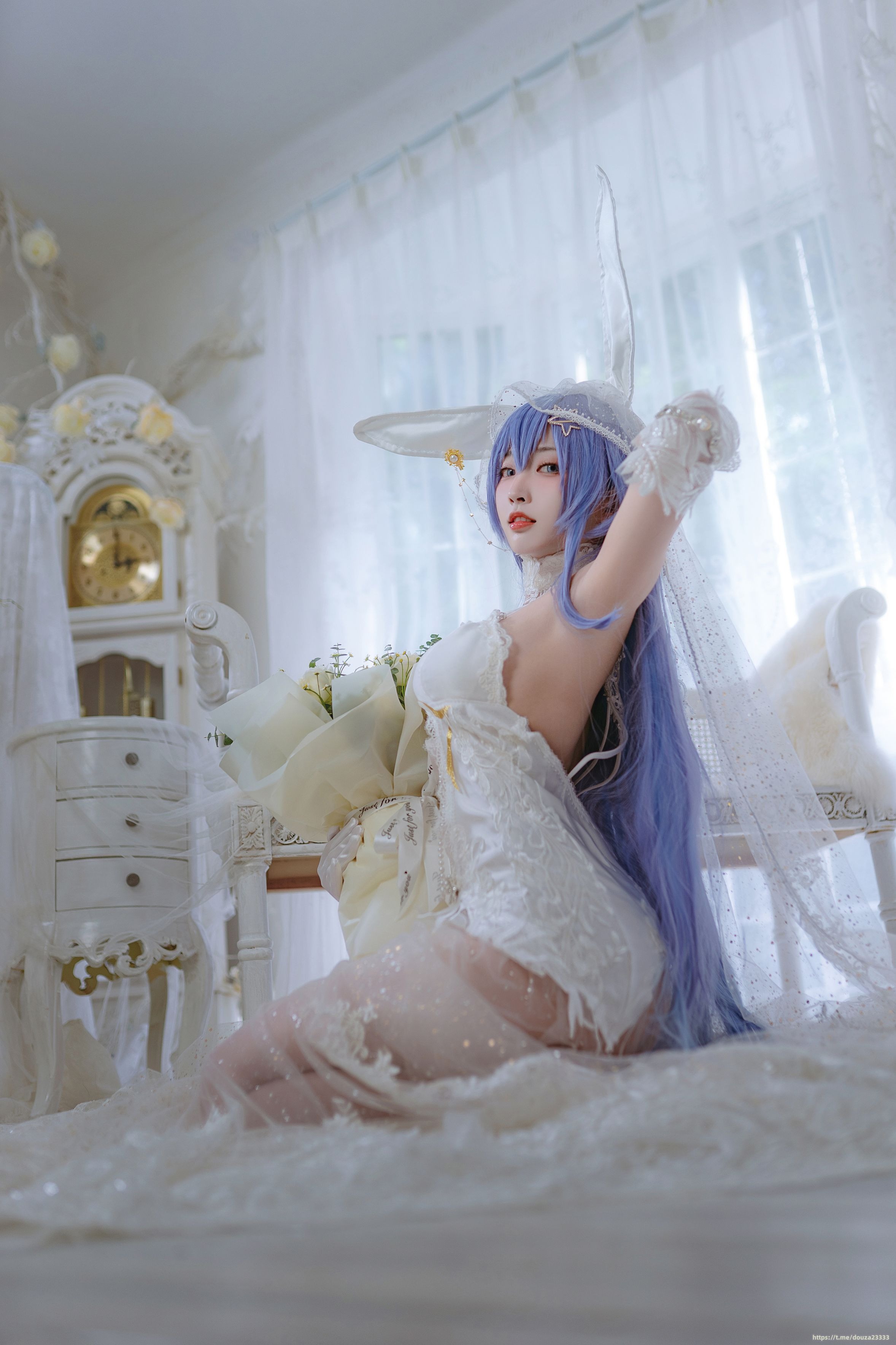 宮本桜 – 花园花嫁（9月25打赏资源）(17)