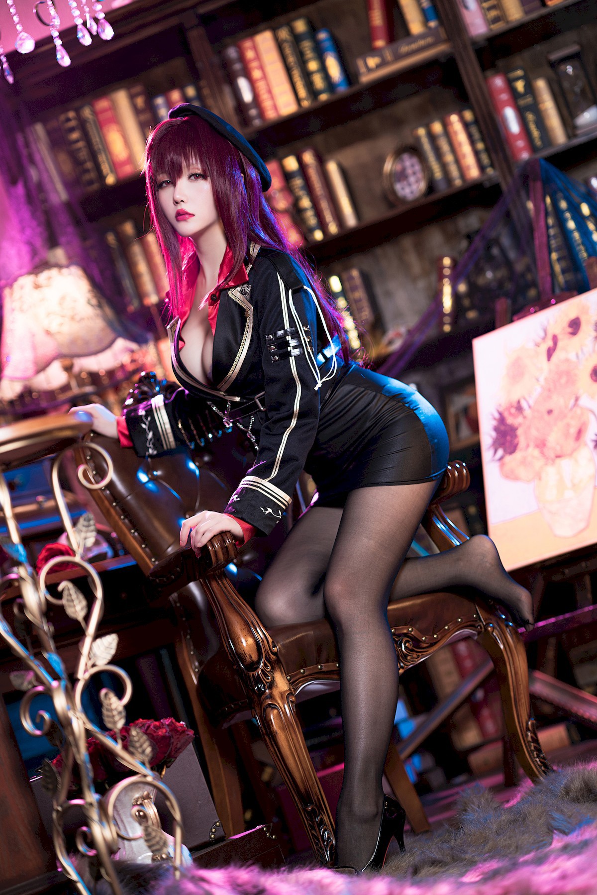 星之迟迟 Cosplay 斯卡哈 真红教枪(13)