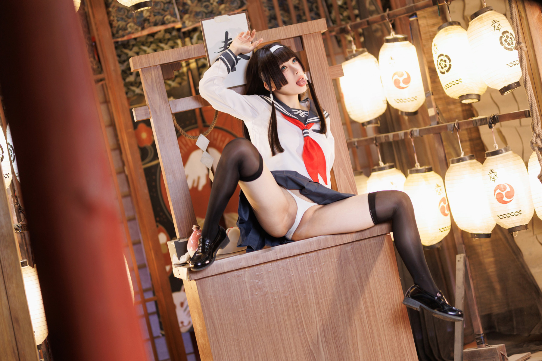 Cosplay 胡桃猫Kurumineko 美少女万华镜 理与迷宫的少女 Set.01(7)