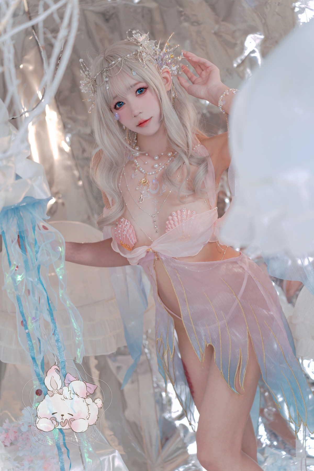 Cosplay 黏黏团子兔 海的女儿(10)