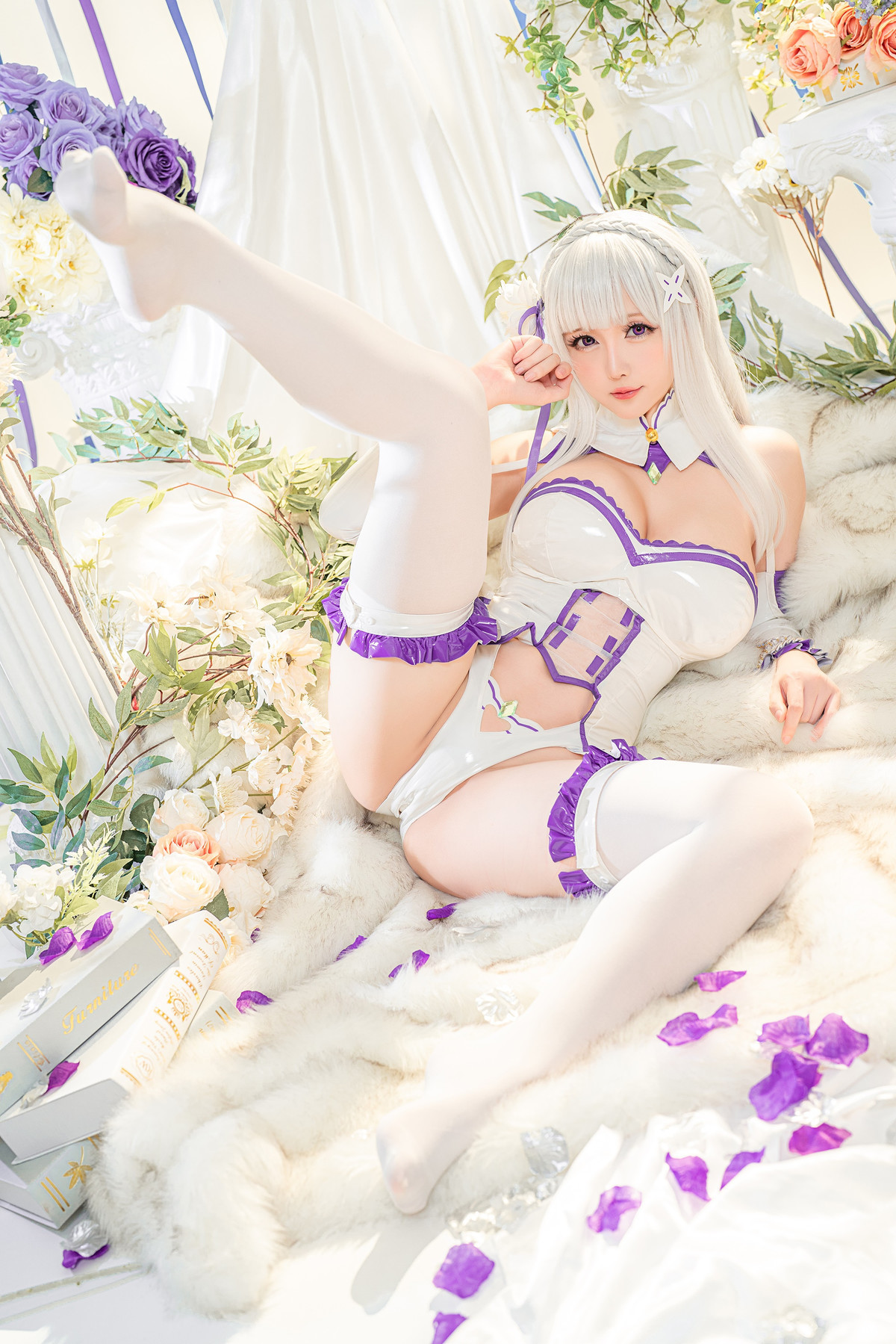 Hoshilily 小姐姐星之迟迟 Cosplay 爱蜜莉雅(47)