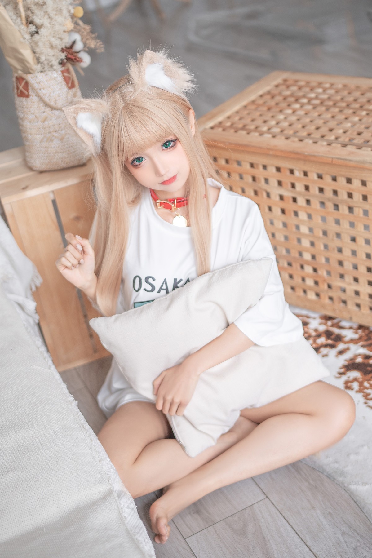 动漫博主蠢沫沫 Cosplay 黄豆粉(14)