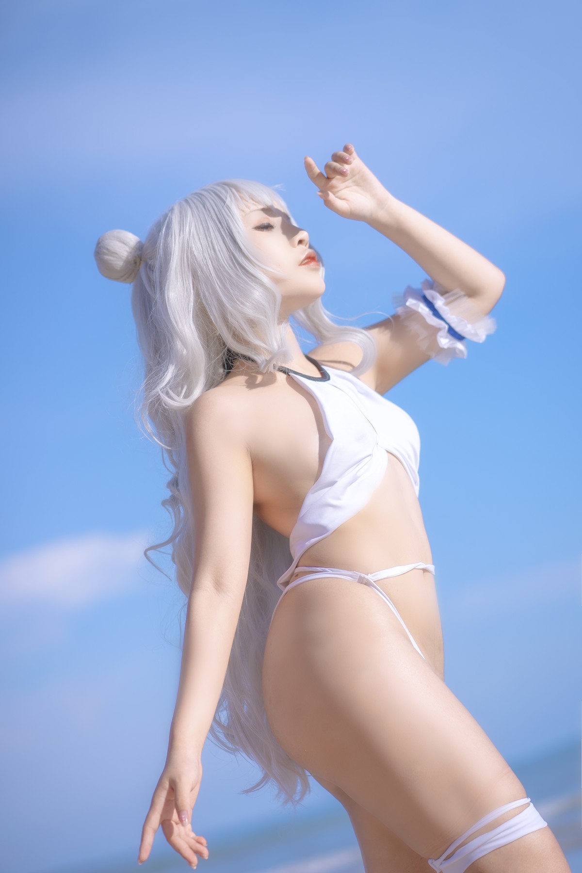 Sayo Momo Cosplay 恶毒 ル・マラン Le Malin bikini(13)