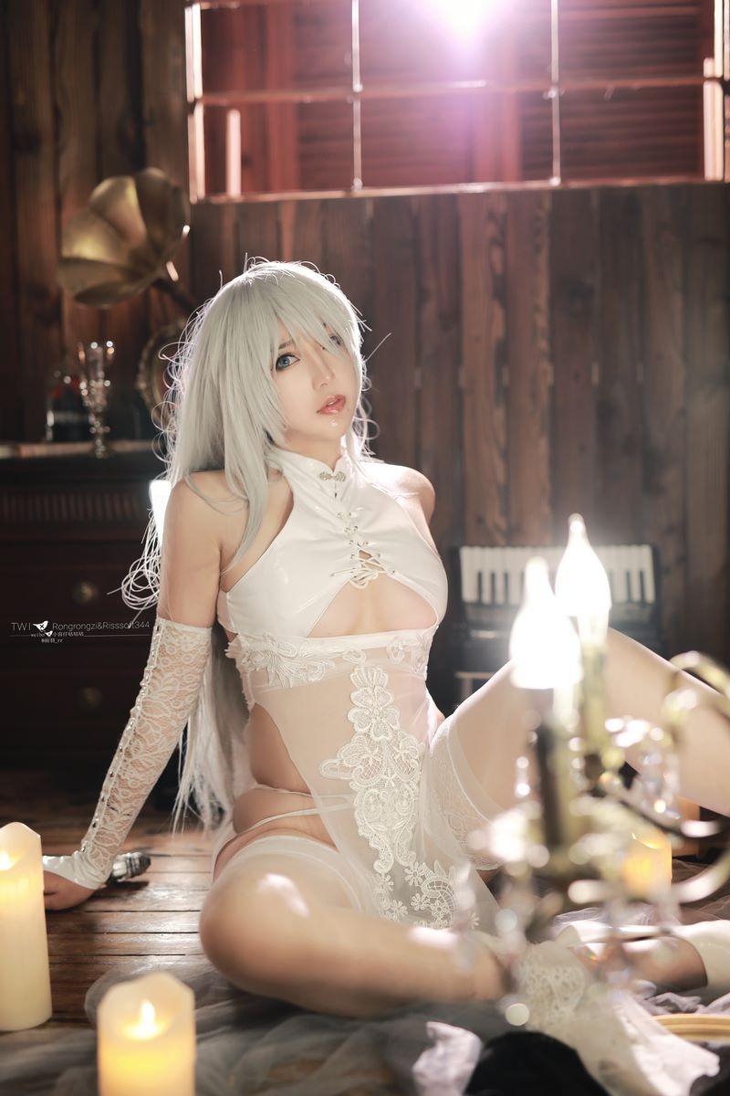 [Cos]小容仔咕咕咕 & 前羽 - 尼尔2B双人旗袍 [72P](18)