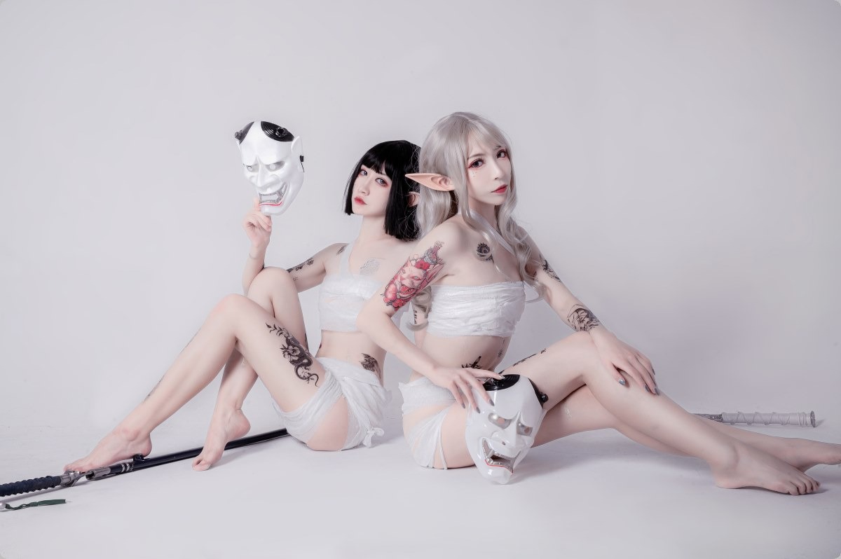 [Cos]阮邑Fairy - 绑带和武士[41P](25)